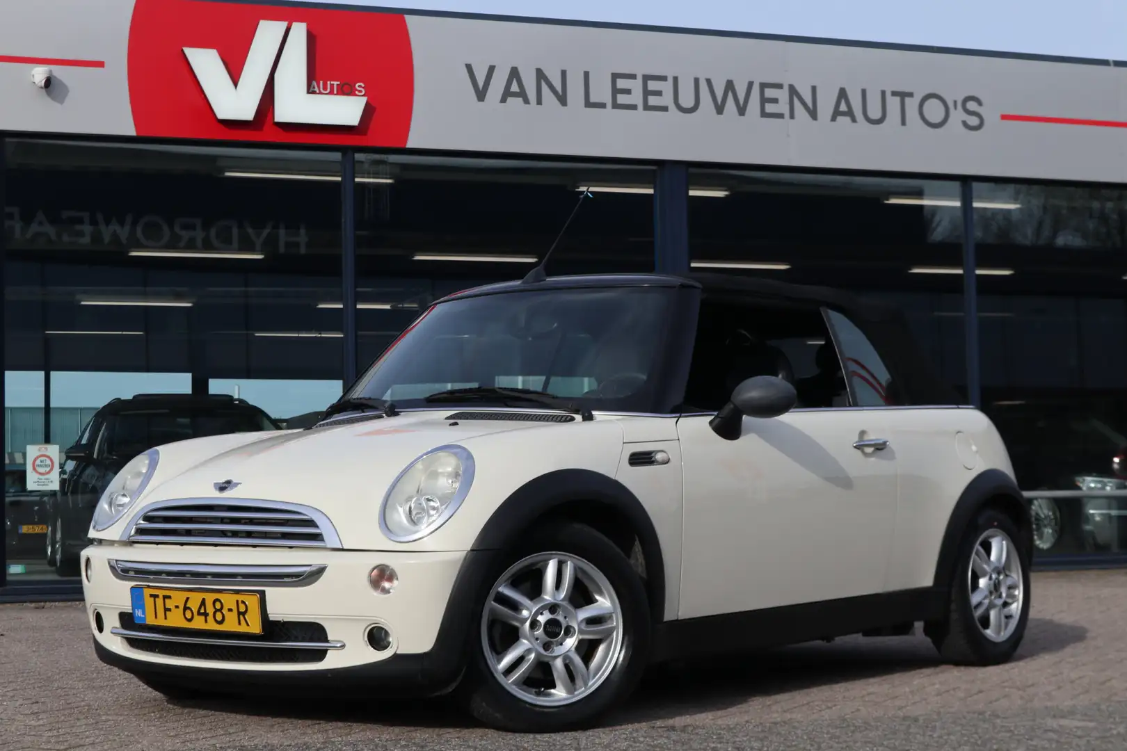 MINI One Cabrio Mini 1.6 Pepper | Airco | Stoelverwarming | Cabrio Bílá - 2