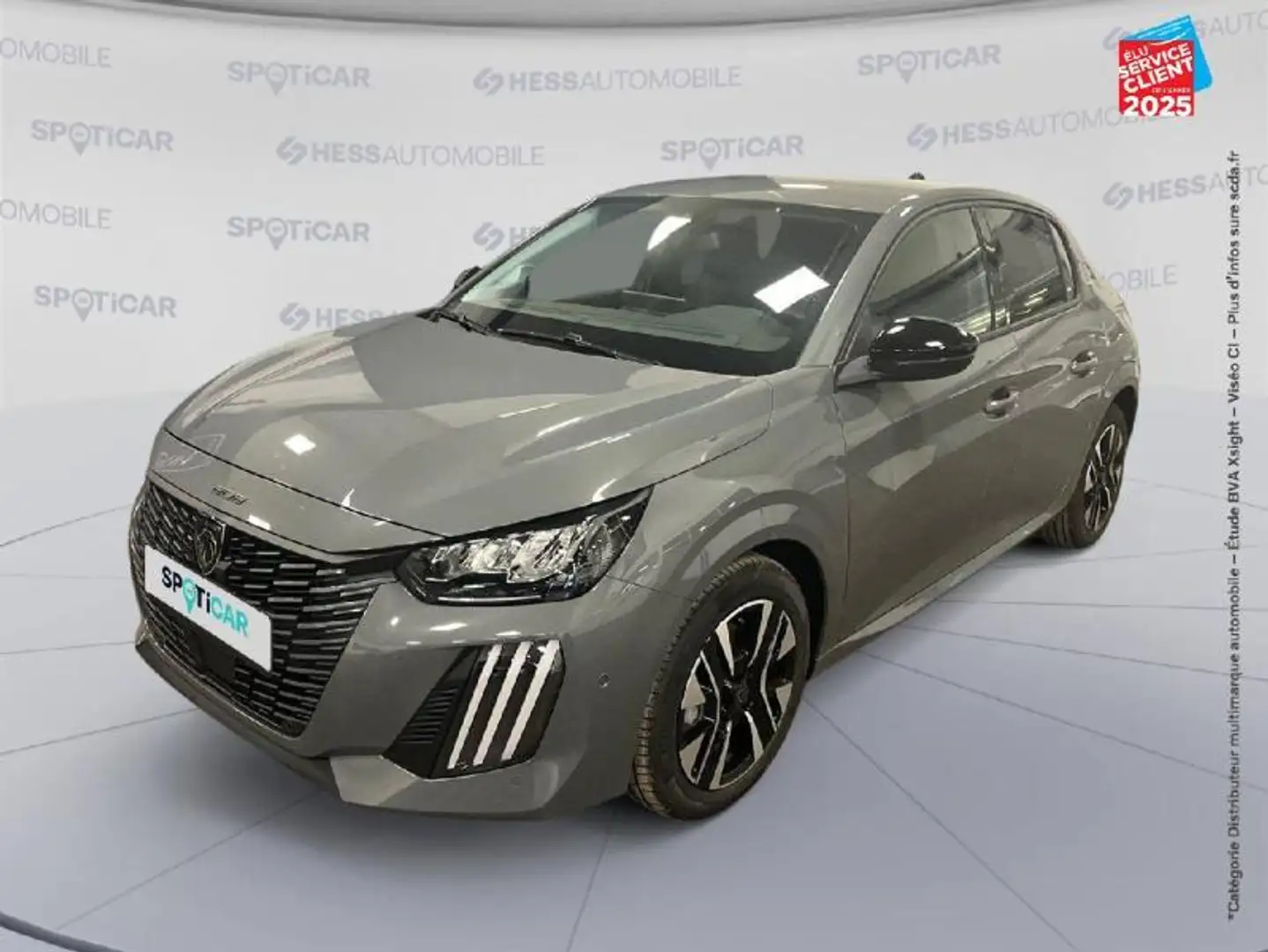 Peugeot 208 1.2 100ch S\u0026S Allure Gris - 1