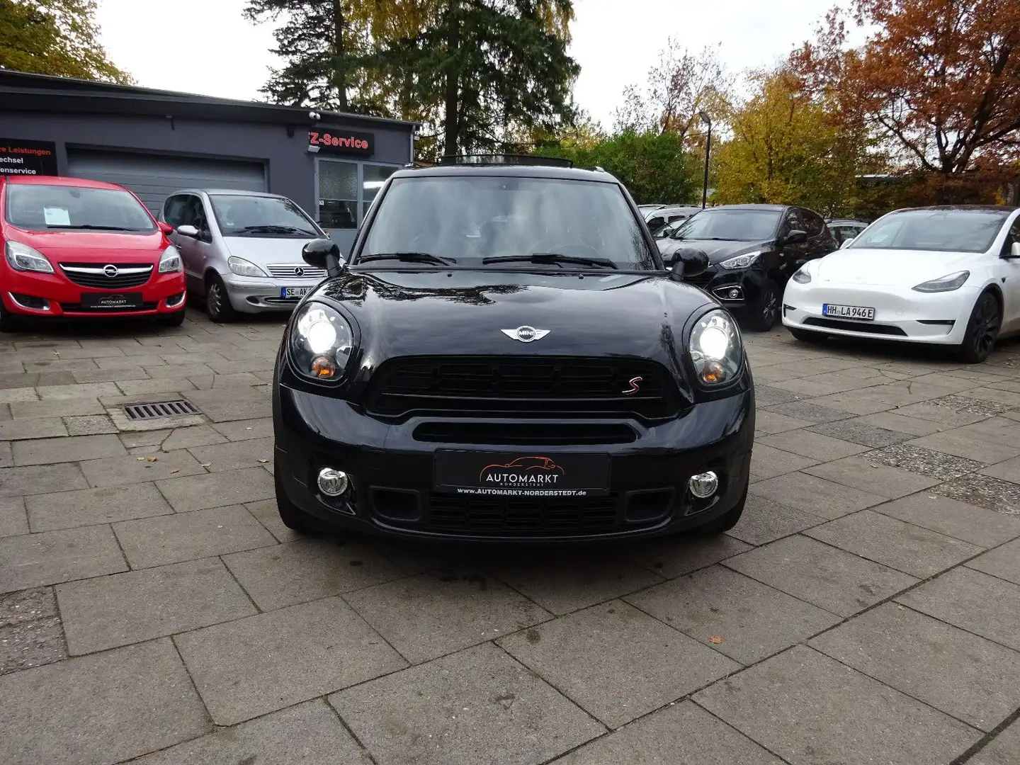 MINI Cooper S Countryman /Panorama/Leder/Navi Schwarz - 2