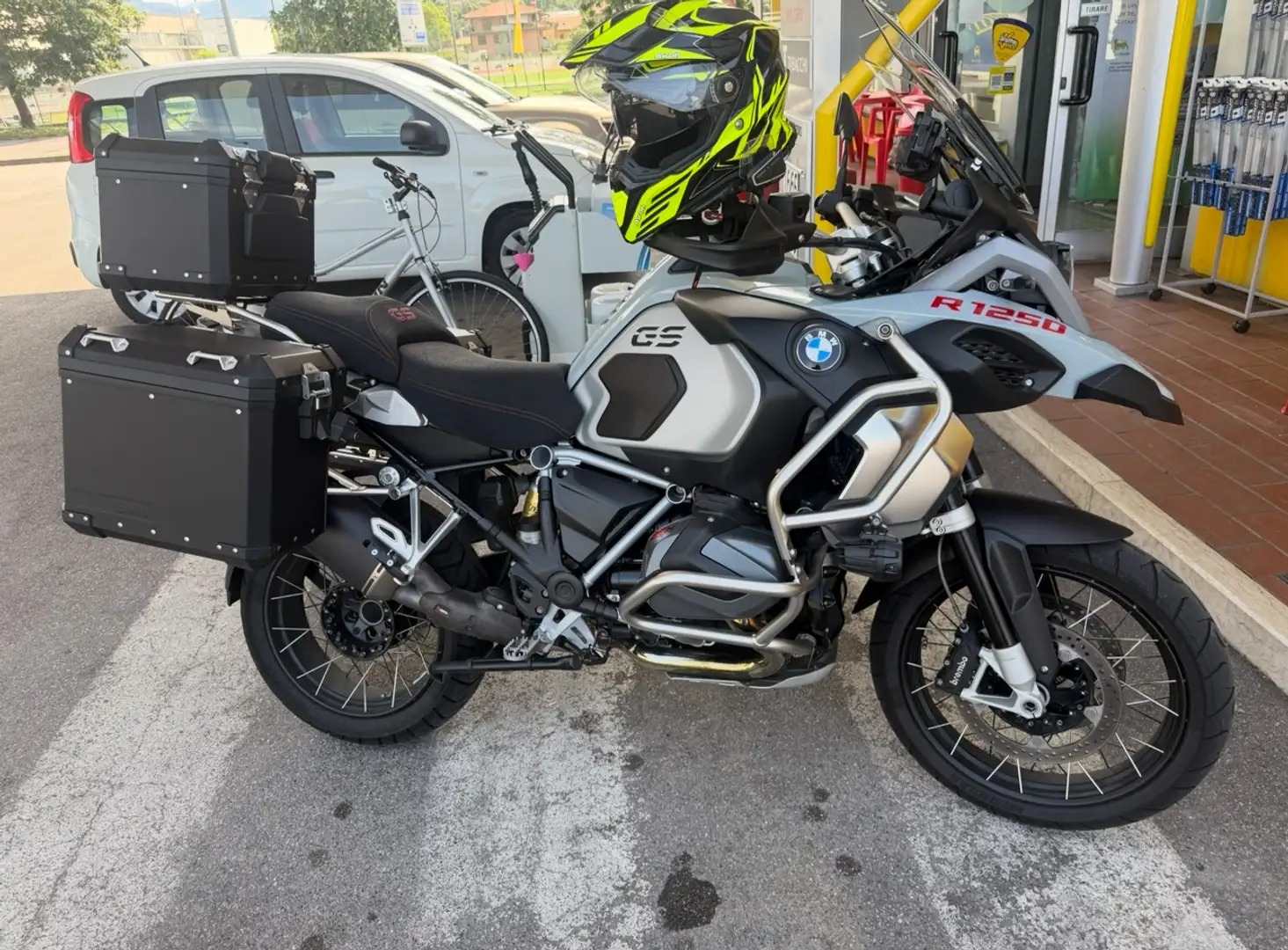 BMW R 1250 GS Adventure ice gray full optional - 2