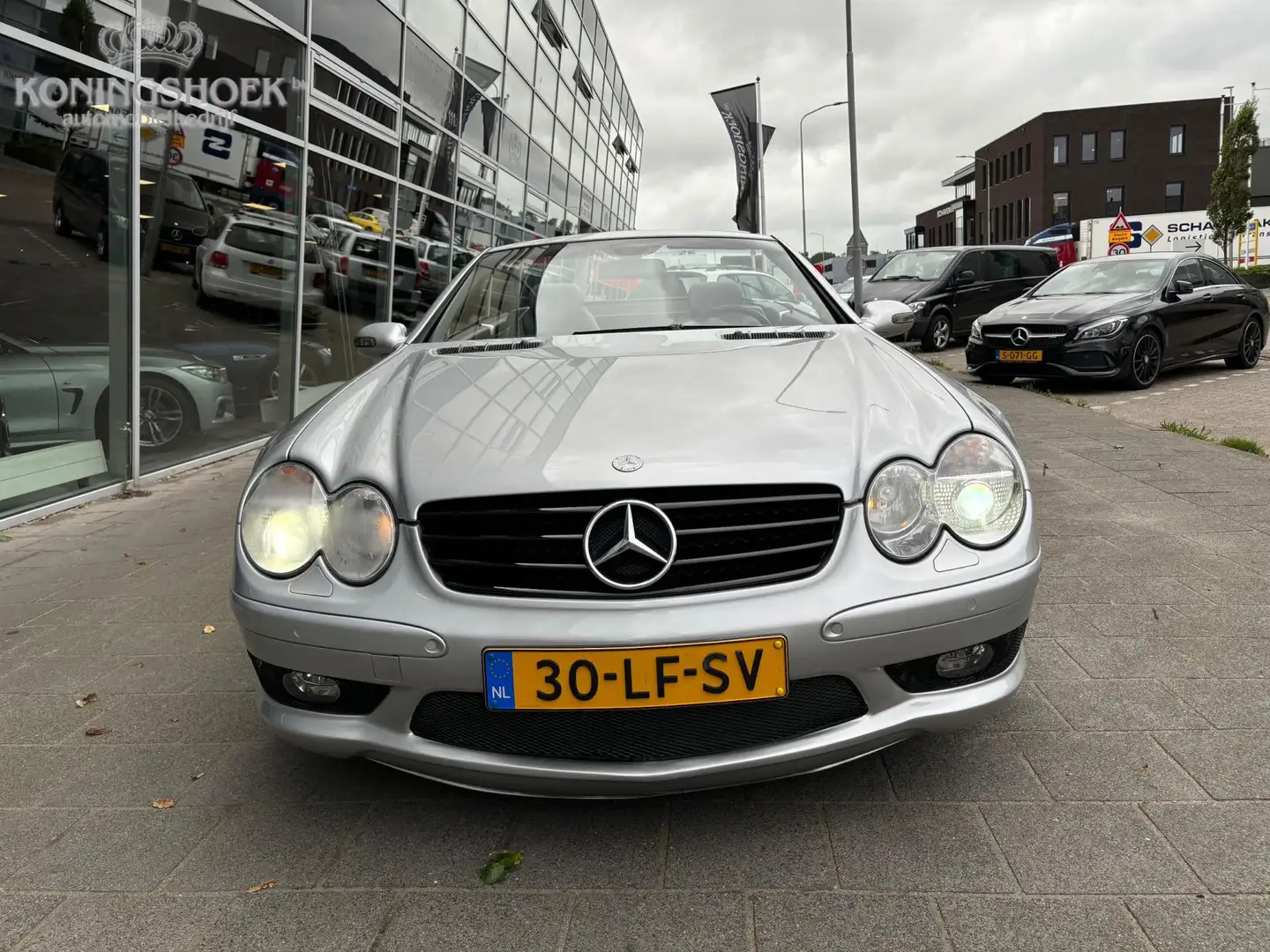 Mercedes-Benz SL 350 SL AMG Youngtimer Szary - 2