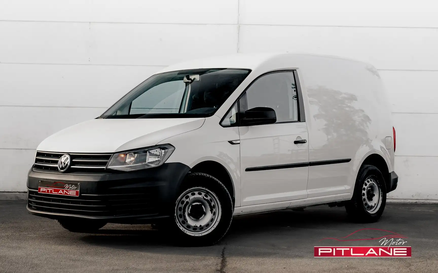 Volkswagen Caddy UTILITAIRE 2.0 CR TDi 102cv / Clim / Cloison / 4.S Blanc - 1
