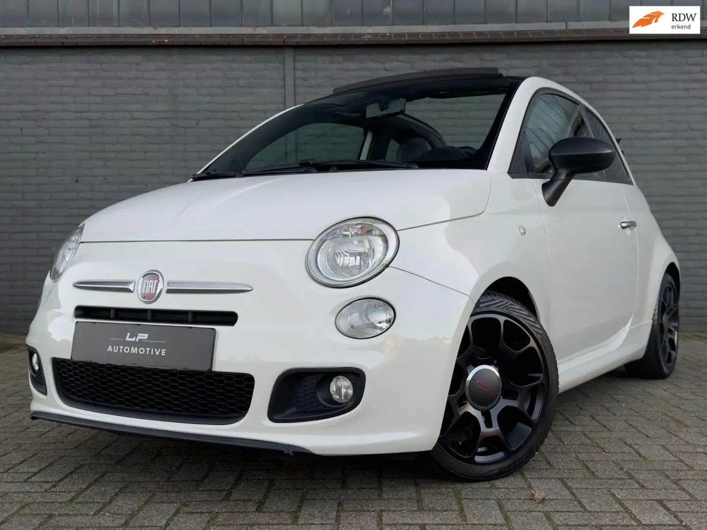 Fiat 500C 1.2 Sport / PDC / Airco / Bluetooth Blanco - 1