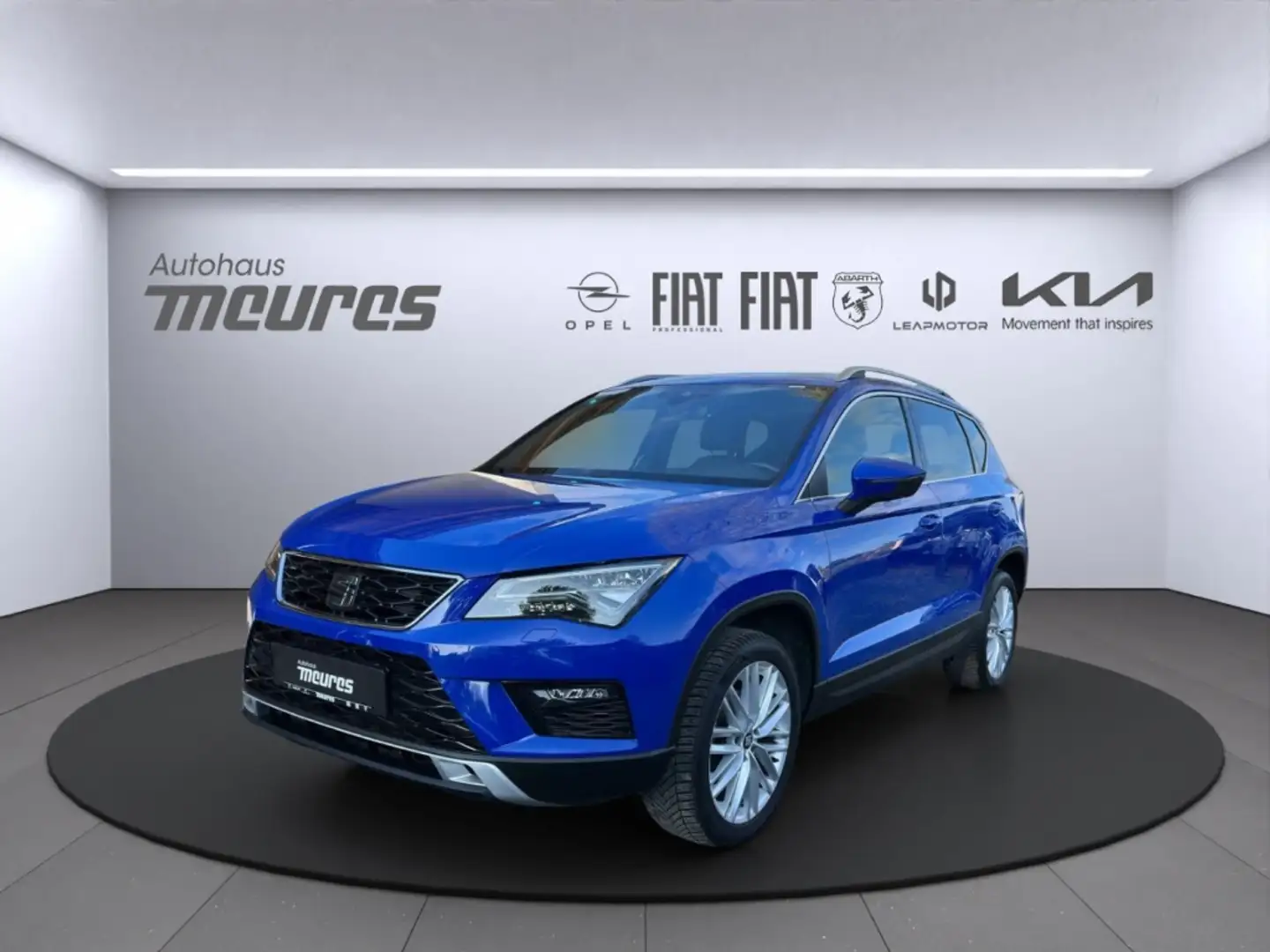 SEAT Ateca Xcellence DSG 1.6 TDI NAVI KAMERA SHZ ACC ALCANTAR Blau - 1
