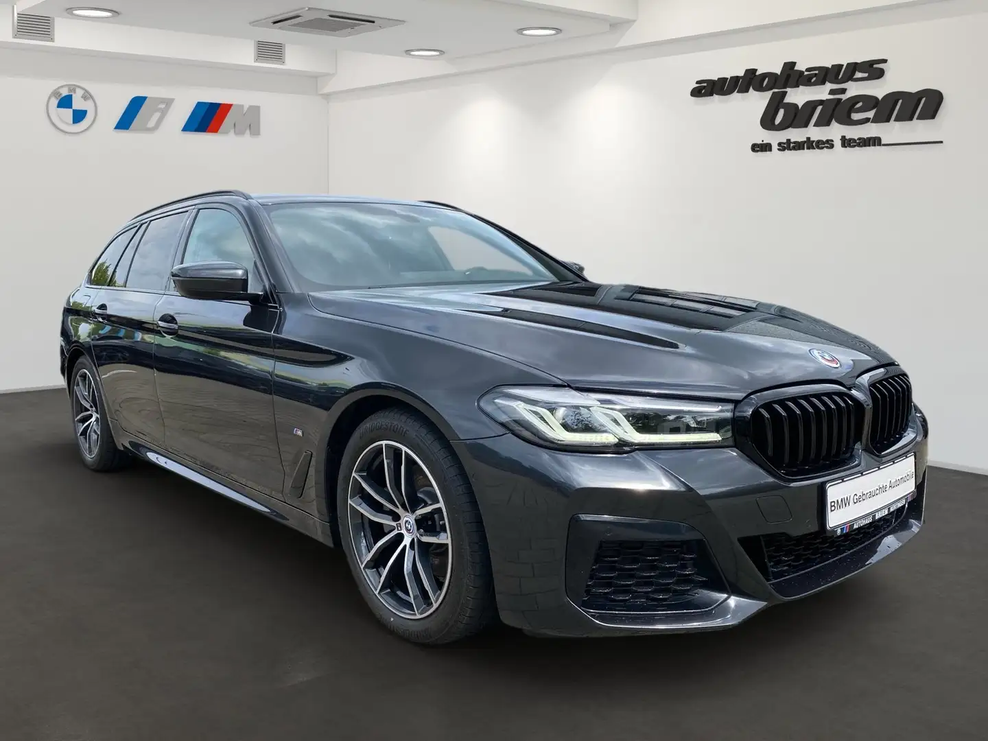 BMW 520 d Touring M Sportpaket HiFi DAB LED WLAN AHK Gris - 2