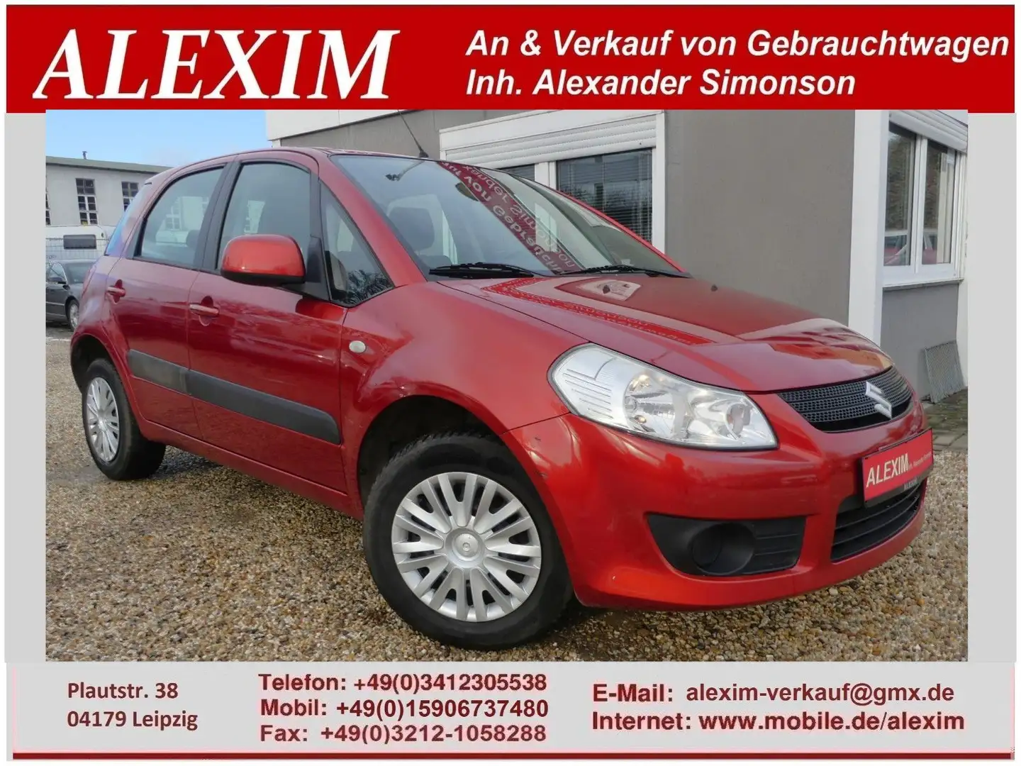 Suzuki SX4 Streetline 1.5 Classic/Klima/el.FH/Allwetter Orange - 1