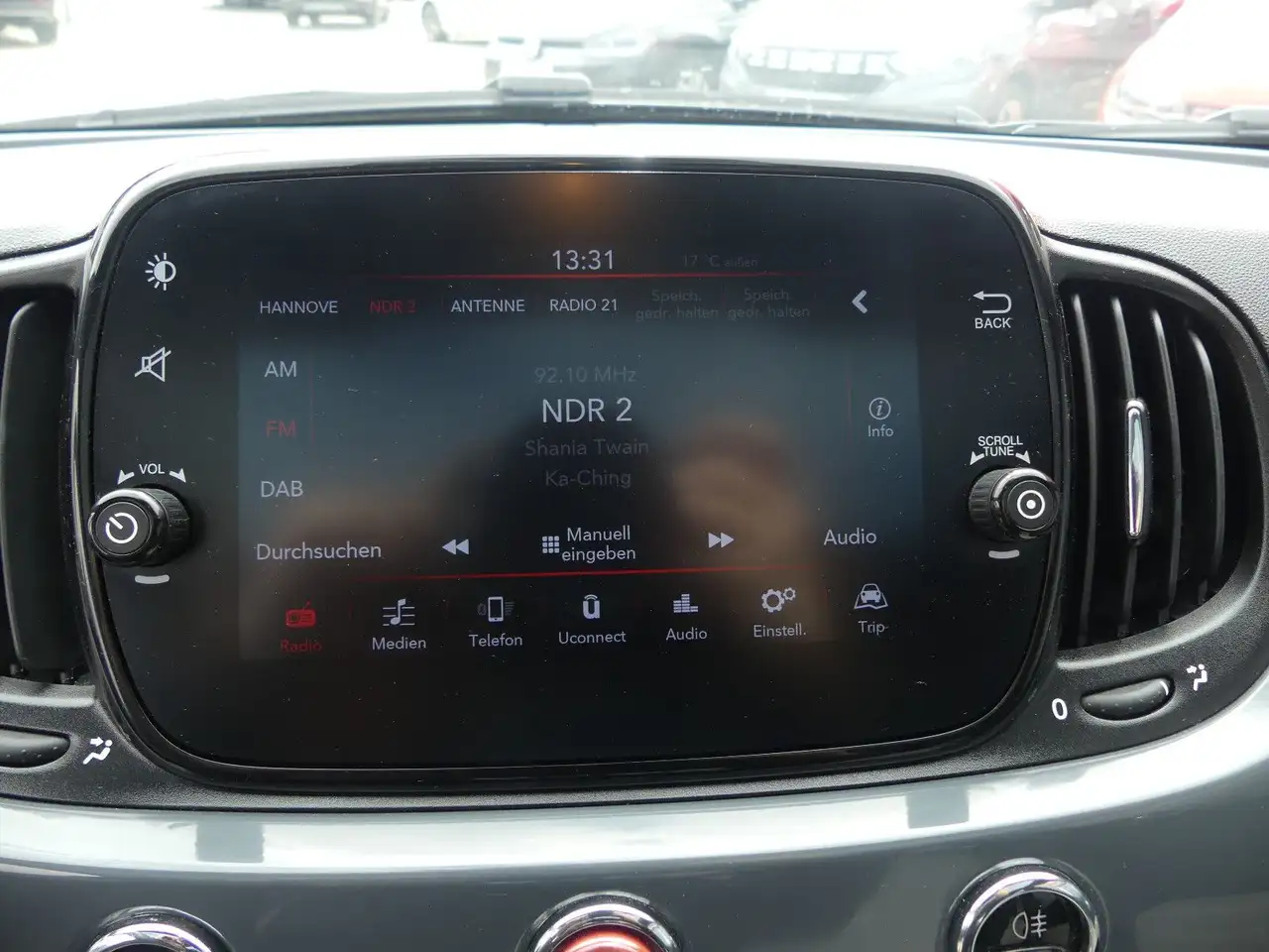 Fiat 500 DolceVita Panorama*Teilleder*ab 199€, миниатюра 19