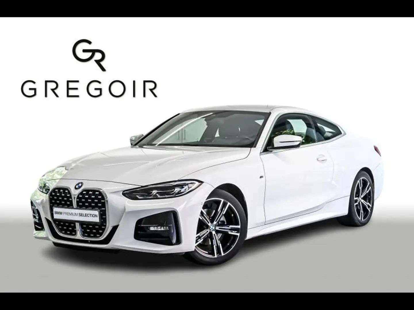 BMW 420 BMW 420d xDrive Coupé Blanc - 1
