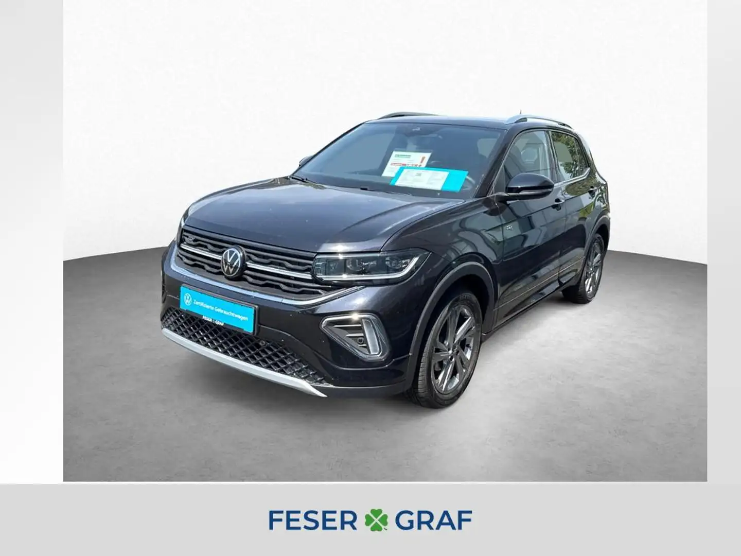 Volkswagen T-Cross R-Line 1.0 TSI DSG 116PS Schwarz - 1