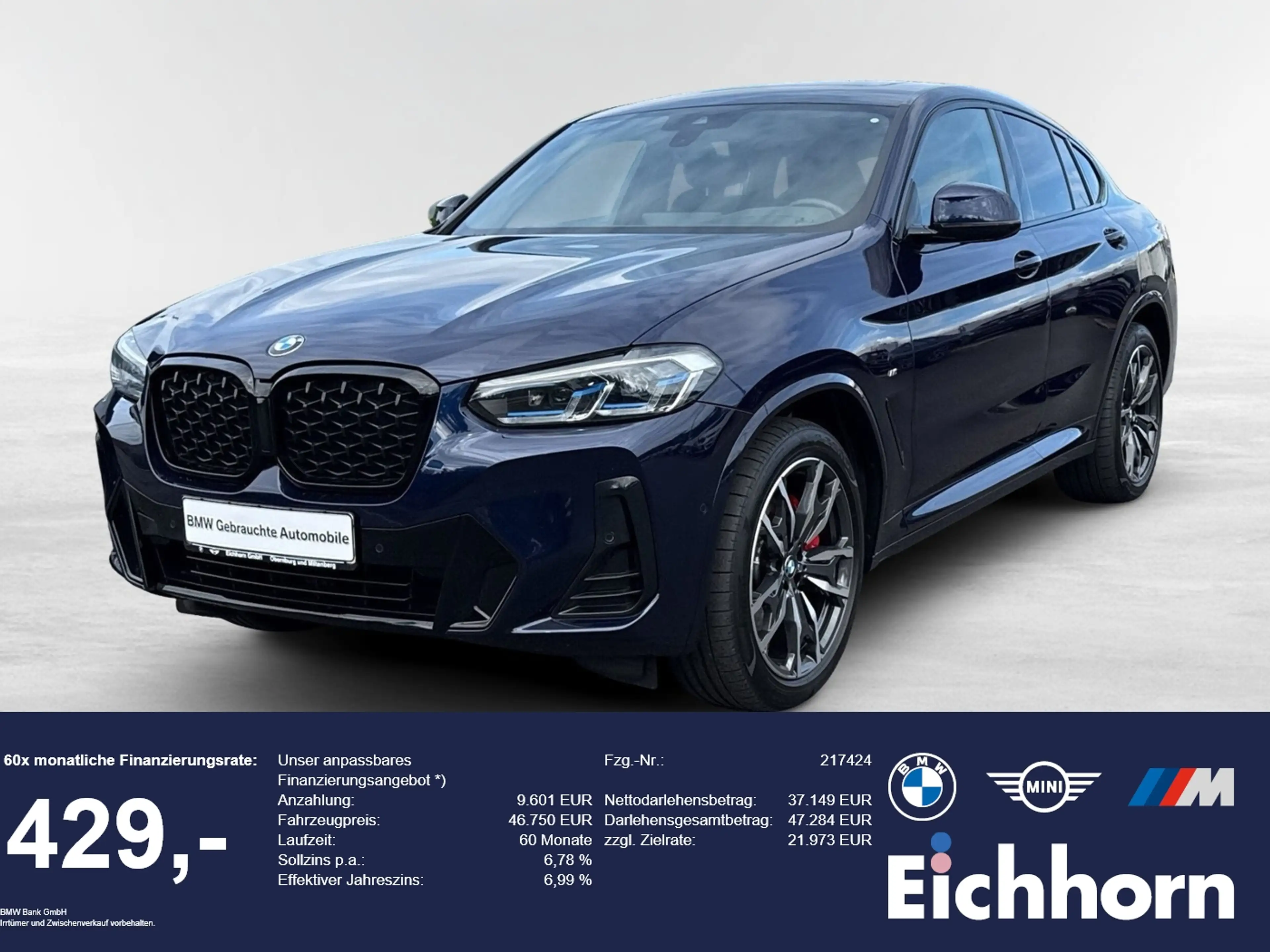 BMW X4 xDrive30d M Sportpaket