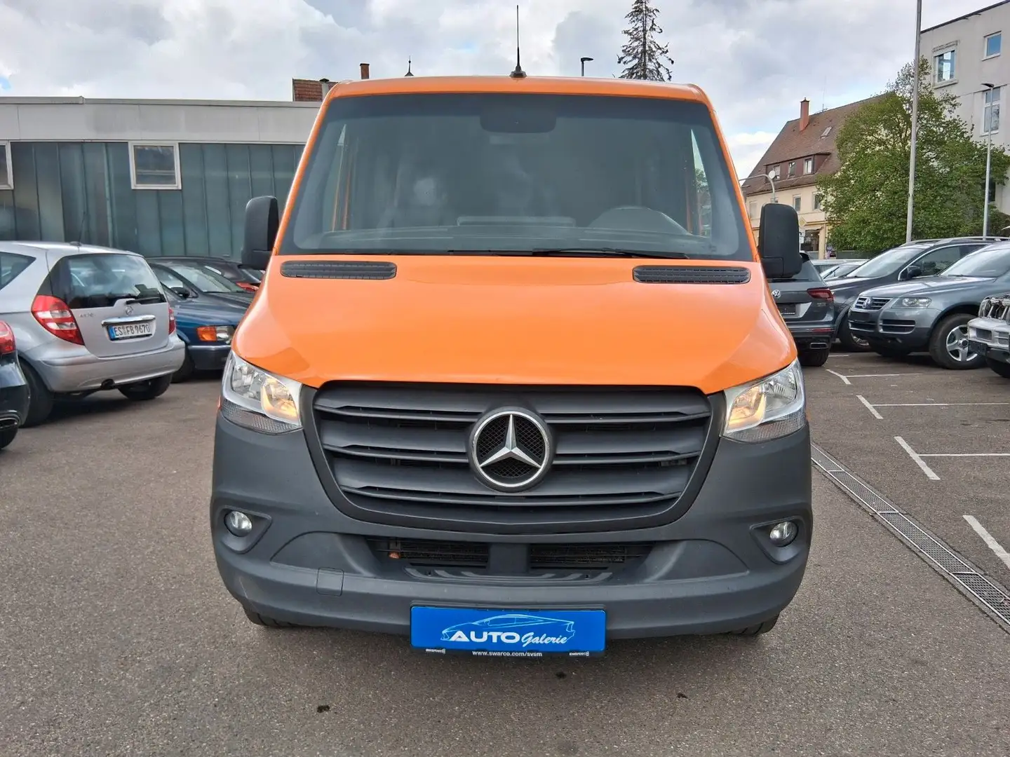 Mercedes-Benz Sprinter 317 CDI Kasten DoKa /6 Sitze/Leder/Kam/ Naranja - 2