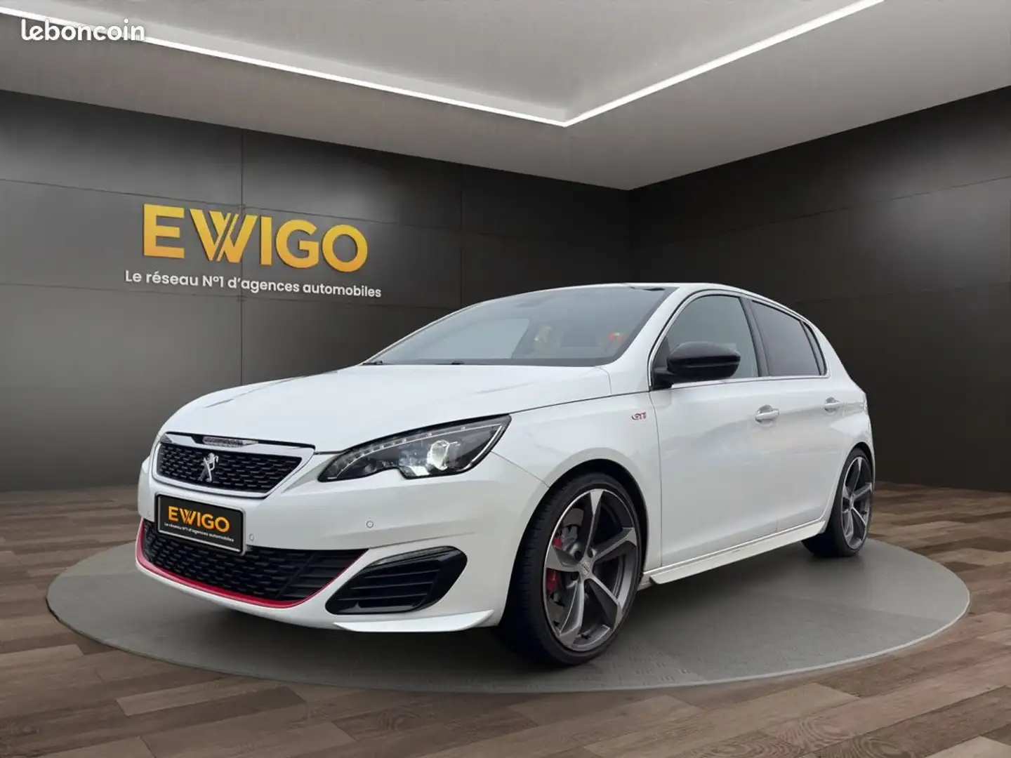 Peugeot 308 generation-ii 1.6 thp 270 gti start-stop garantie 6 mois Blanc - 1