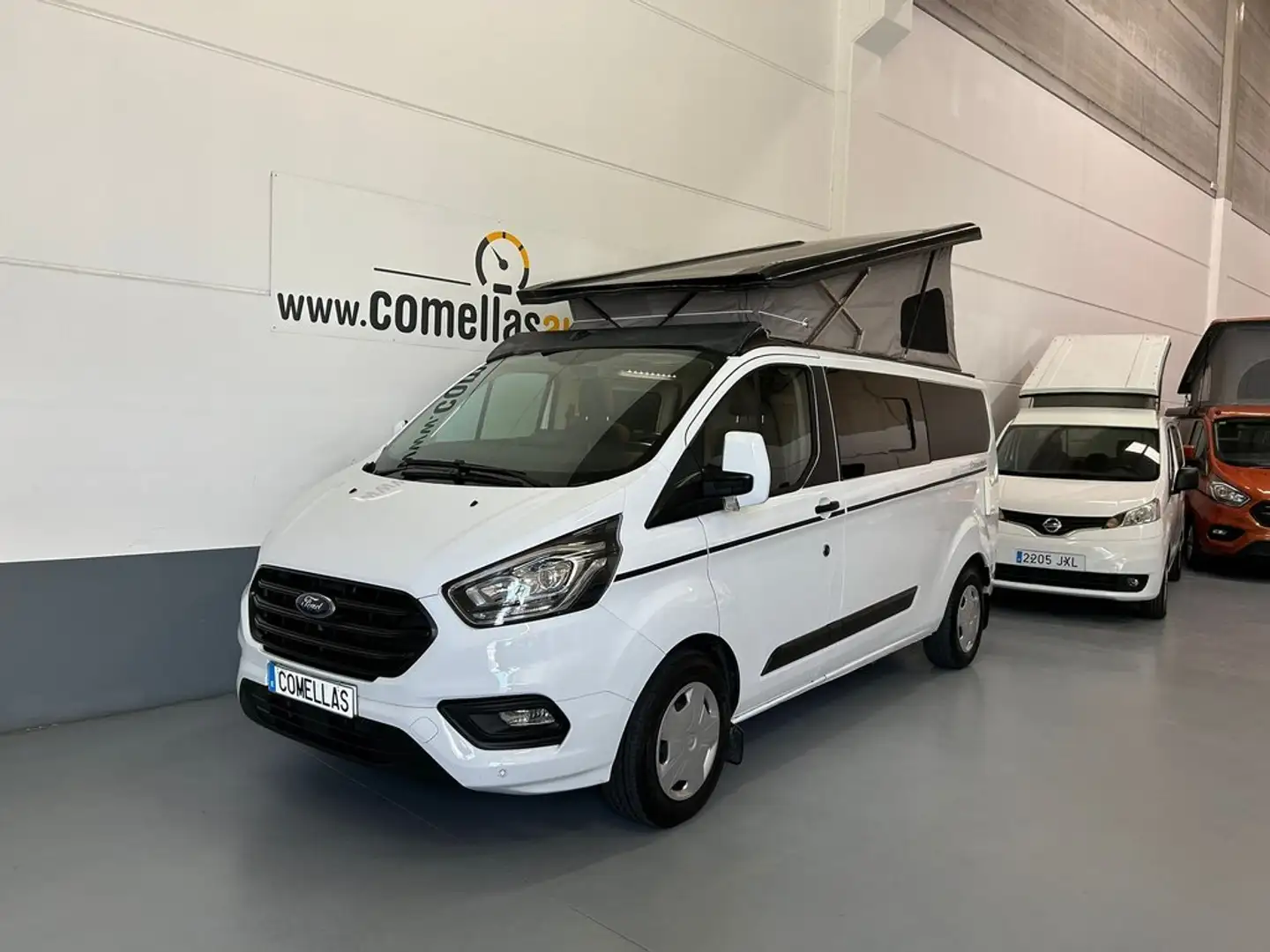 Ford Transit Custom 2.0 TDCI 96kW 340 L2 Nugget Plus Weiß - 1