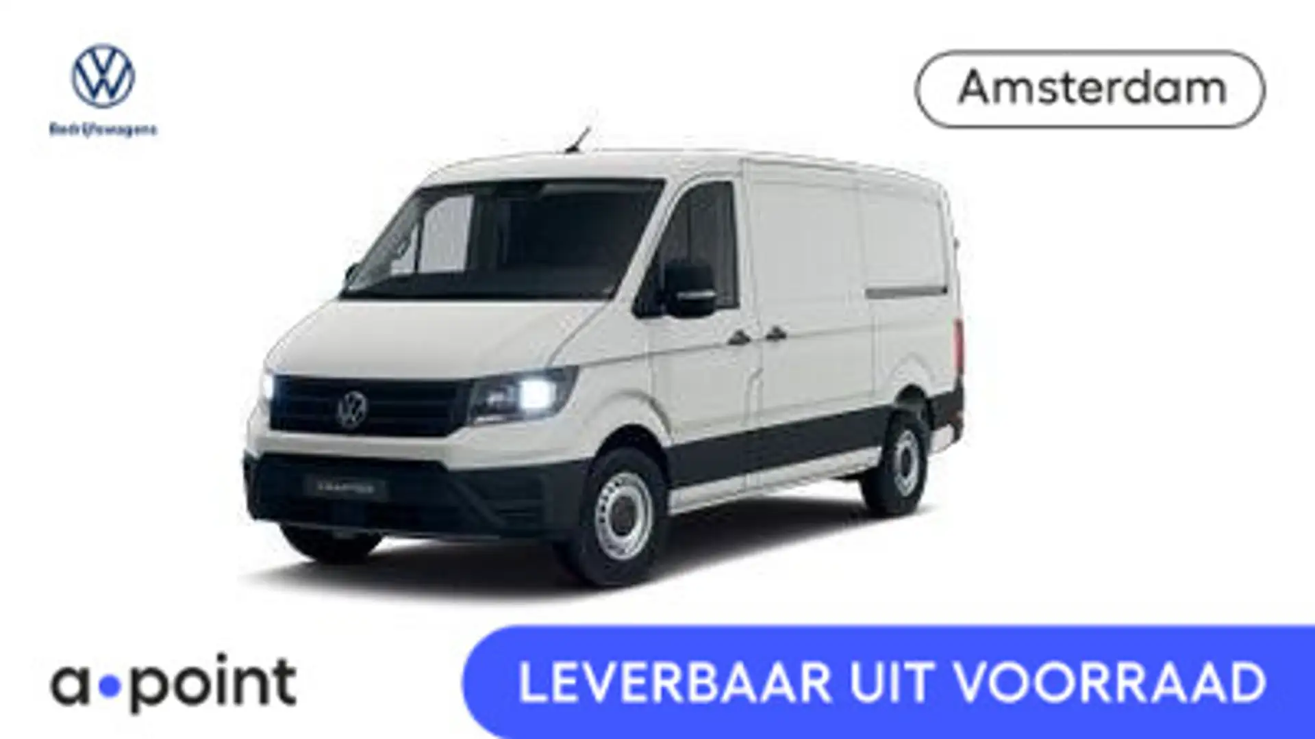 Volkswagen Crafter Bedrijfswagens Trendline L3 2.0 TDI EU6 140 pk GVW Wit - 1