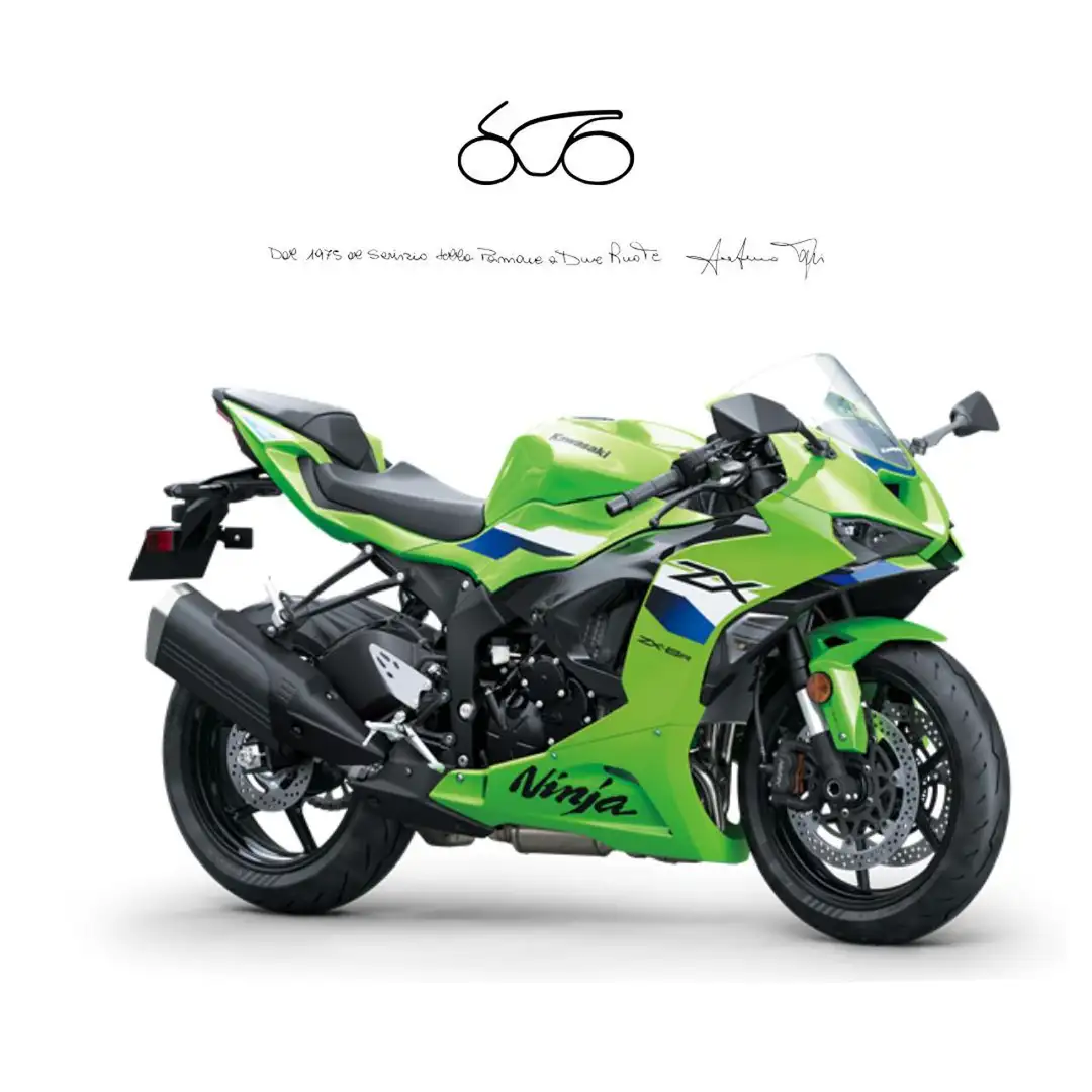 Kawasaki Ninja ZX-6R 2025 Nero - 1