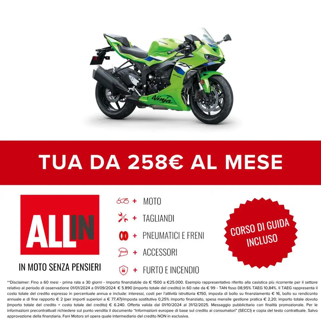 Kawasaki Ninja ZX-6R 2025 Nero - 2