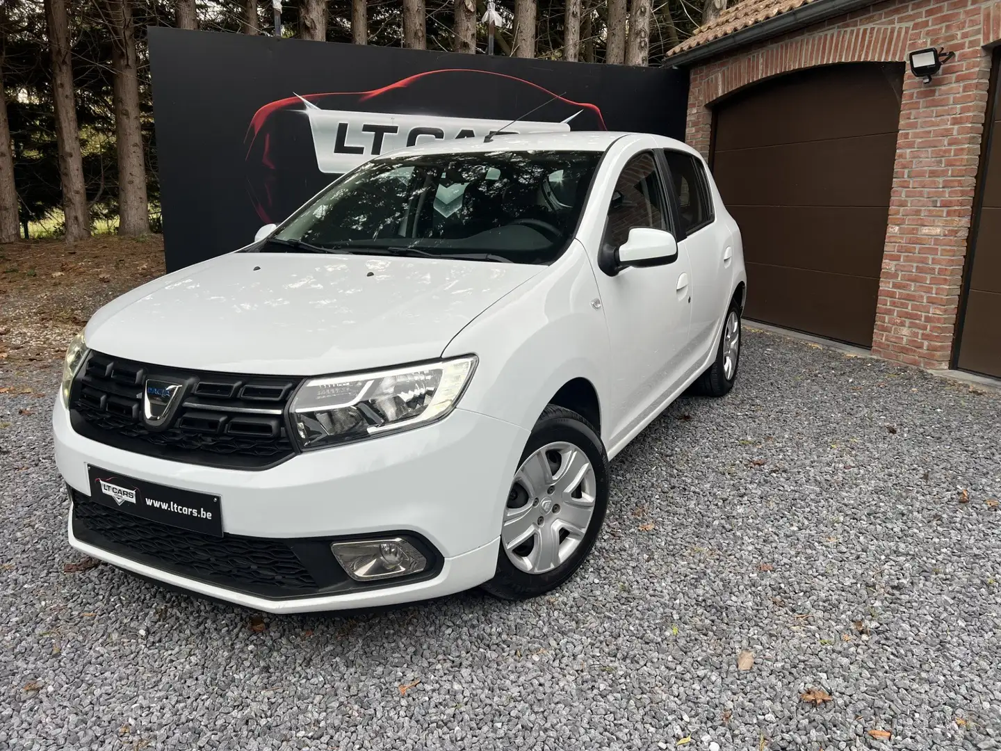 Dacia Sandero Sandero 1.0i SCe Sandero// 9000 KM SEULEMENT !!! Blanc - 1