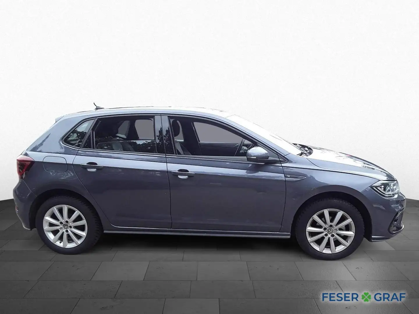 Volkswagen Polo 1.0 TSI DSG R-Line NAVI KAM ACC IQ.LIGHT Grau - 2