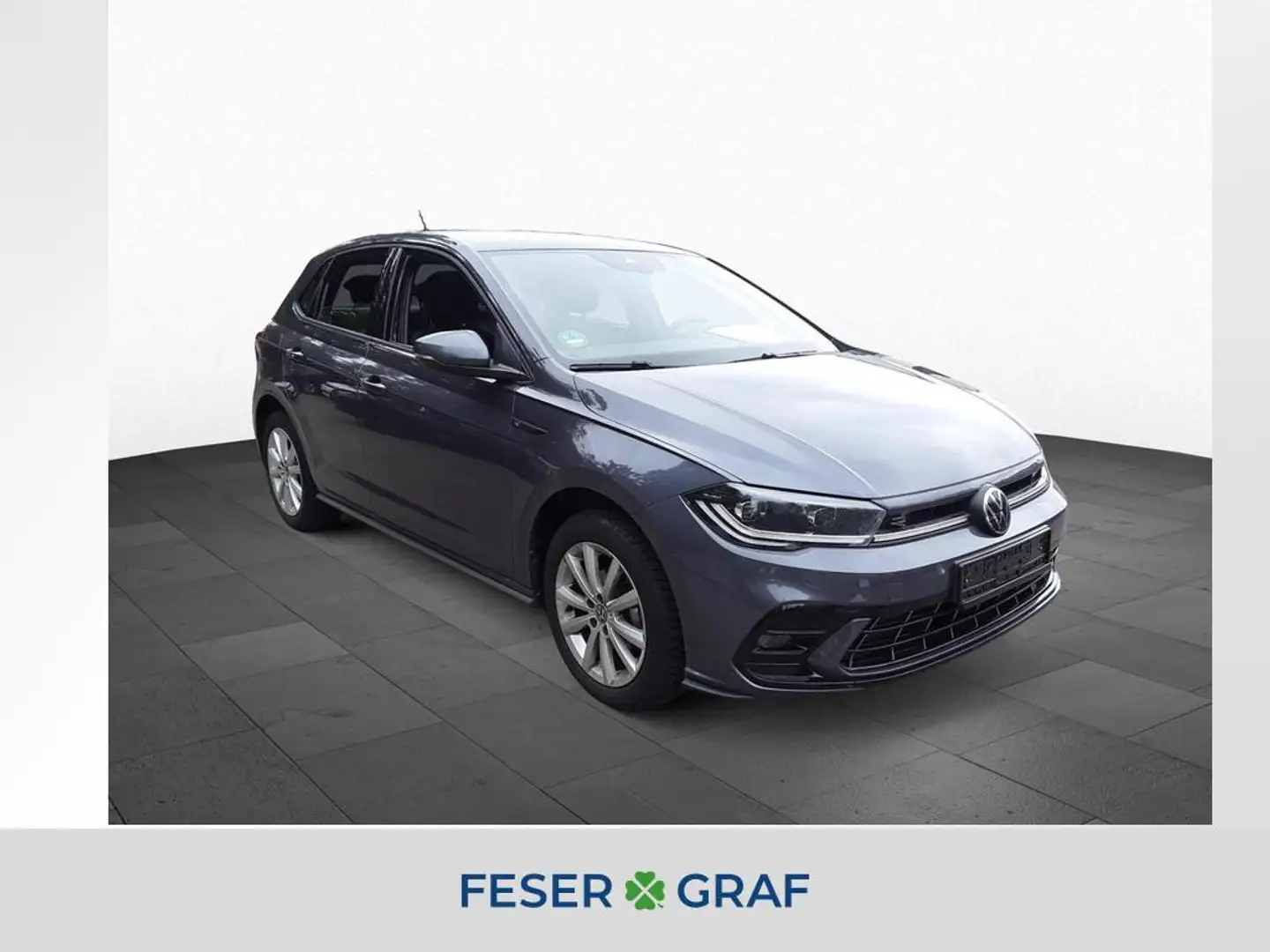 Volkswagen Polo 1.0 TSI DSG R-Line NAVI KAM ACC IQ.LIGHT Grau - 1