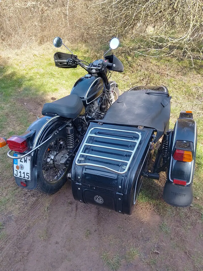 Ural Gespann Classic Negru - 1