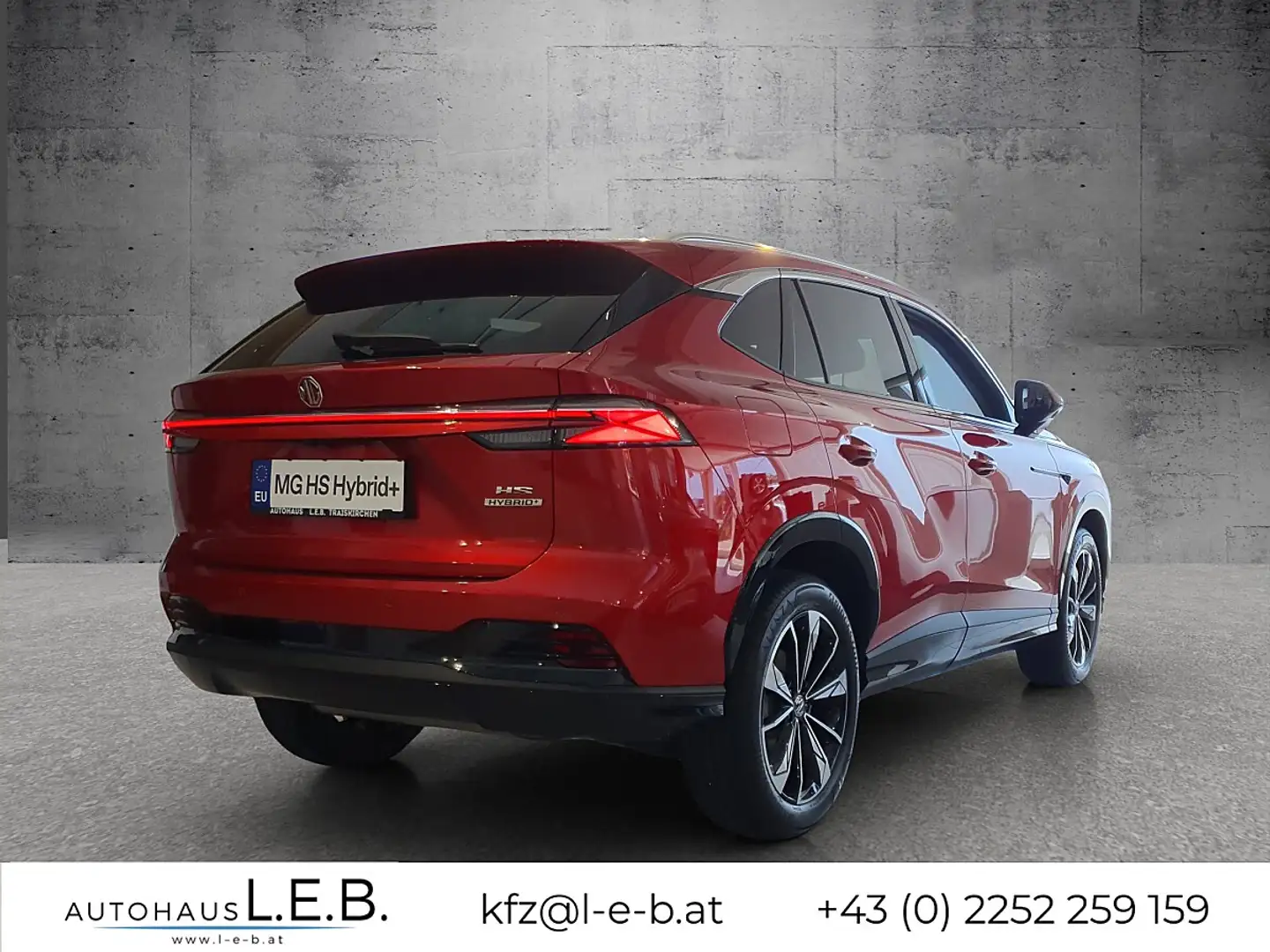MG HS Hybrid+ Luxury 1,8Wh Aut. Rot - 2
