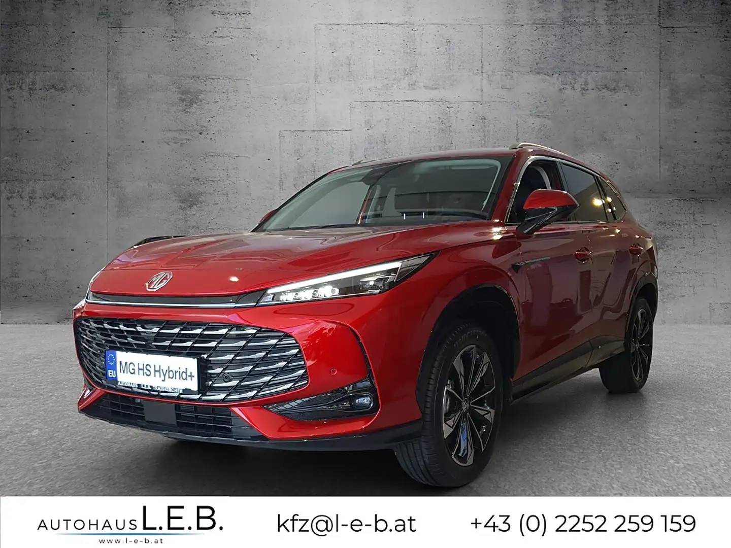 MG HS Hybrid+ Luxury 1,8Wh Aut. Rot - 1