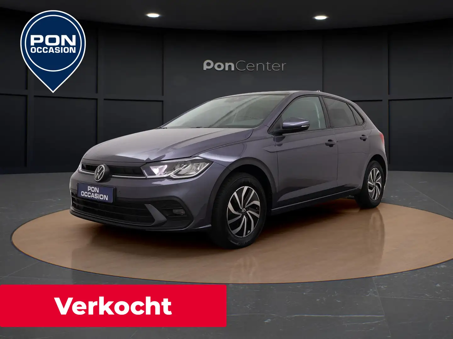Volkswagen Polo 1.0 TSI 95 PK Life | Apple Carplay | Camera | Park Gris - 1