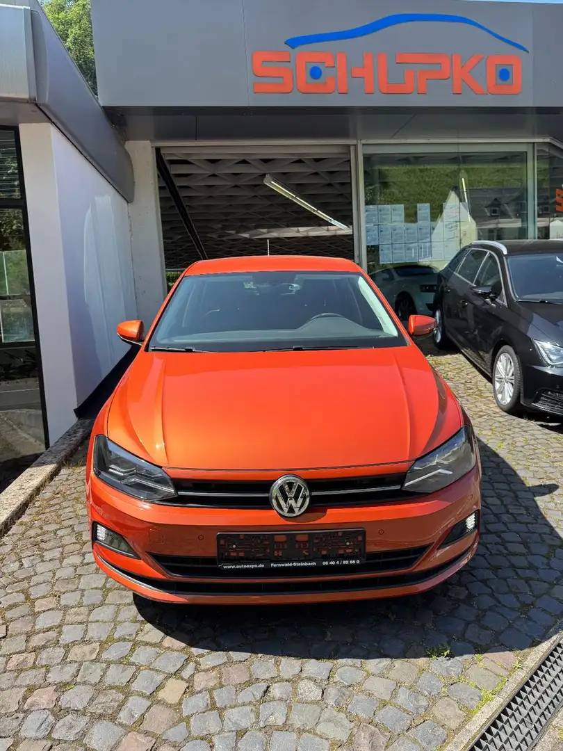 Volkswagen Polo VI Comfortline ACC, Kamera, Anhängerkuppl. Oranje - 1