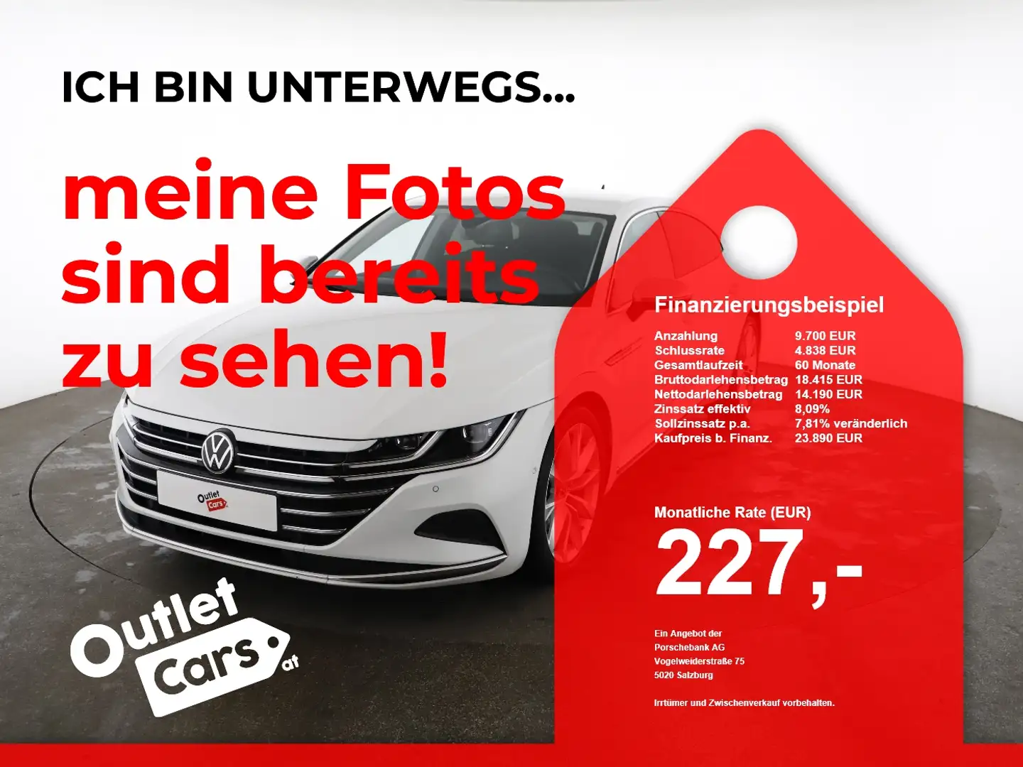 Volkswagen Arteon 2.0 TDI Elegance NaviPro+ASSIST+CARPLAY Weiß - 1