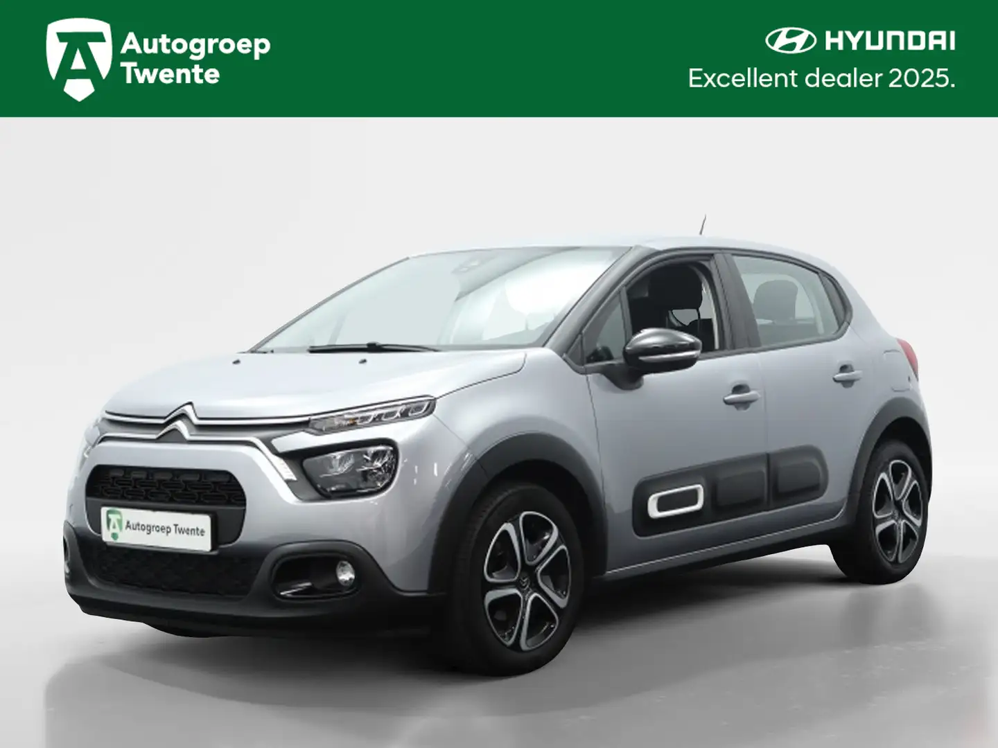 Citroen C3 1.2 PureTech Feel | Carplay navigatie | Airco | Cr Grijs - 1