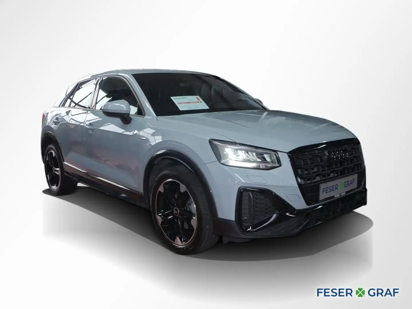 Audi Q2 35 TFSI 2x S line LED Navi RüKa Sitzh. 18" Grau - 2
