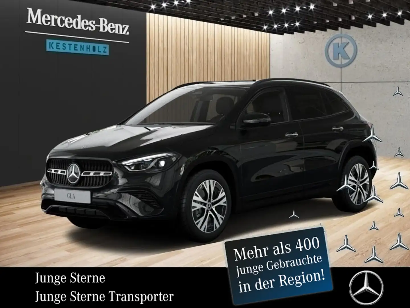 Mercedes-Benz GLA 200 d *Progressive*Night*MBUX*PANO*KAMERA*LM Černá - 1
