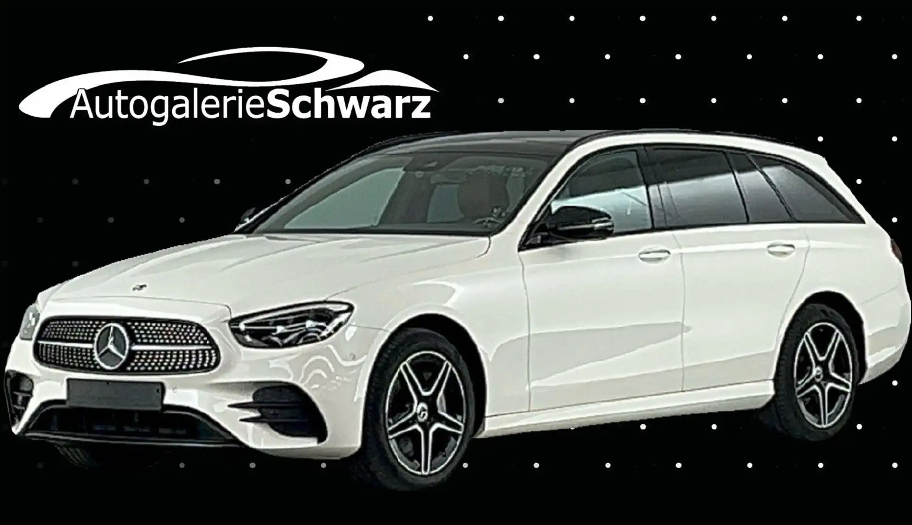 Mercedes-Benz E 300 de T 4M 9G AMG NIGHT DESIGNO NAPPA KAM PANO Wit - 1