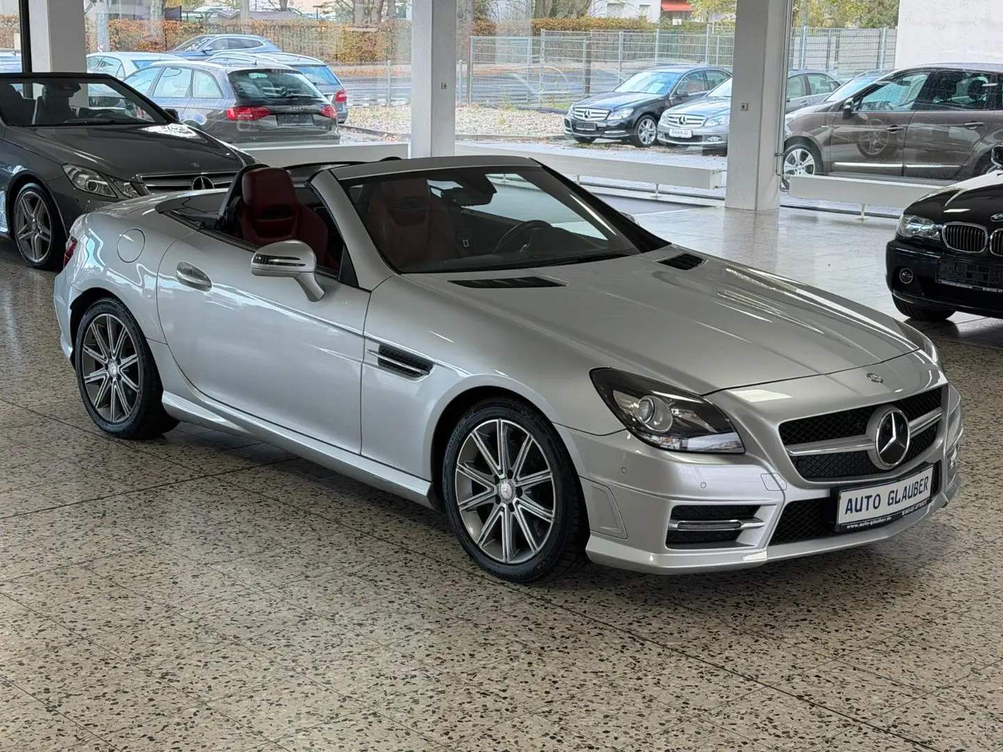 Mercedes-Benz SLK 250 CDI Roadster/AMG/Panorama/Leder/Airscarf Argent - 2
