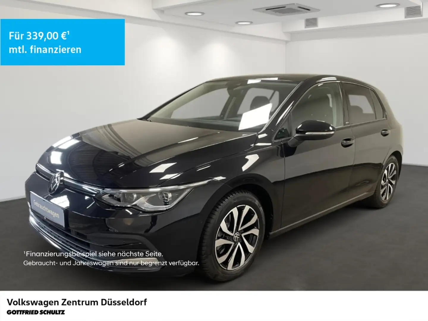 Volkswagen Golf 2.0 TDI DSG Life Panoramadach Rückfahrkamera Schwarz - 1
