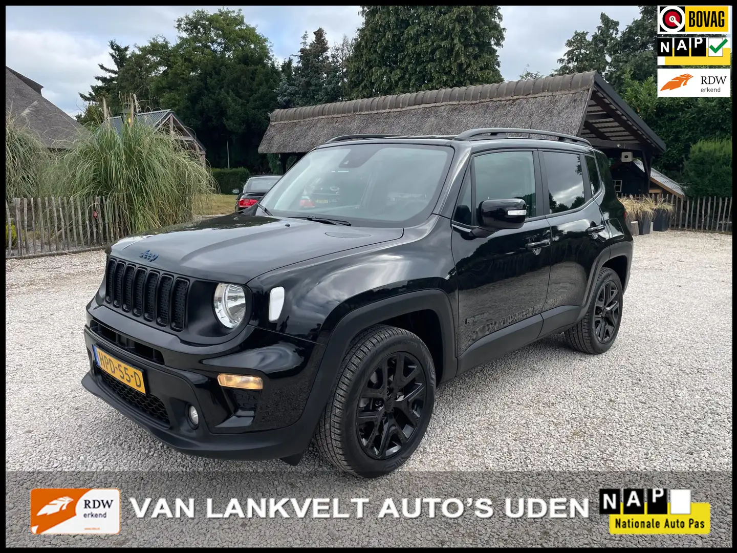 Jeep Renegade 4xe 240 Plug-in Hybrid Electric Trailhawk VOLL!! Zwart - 1