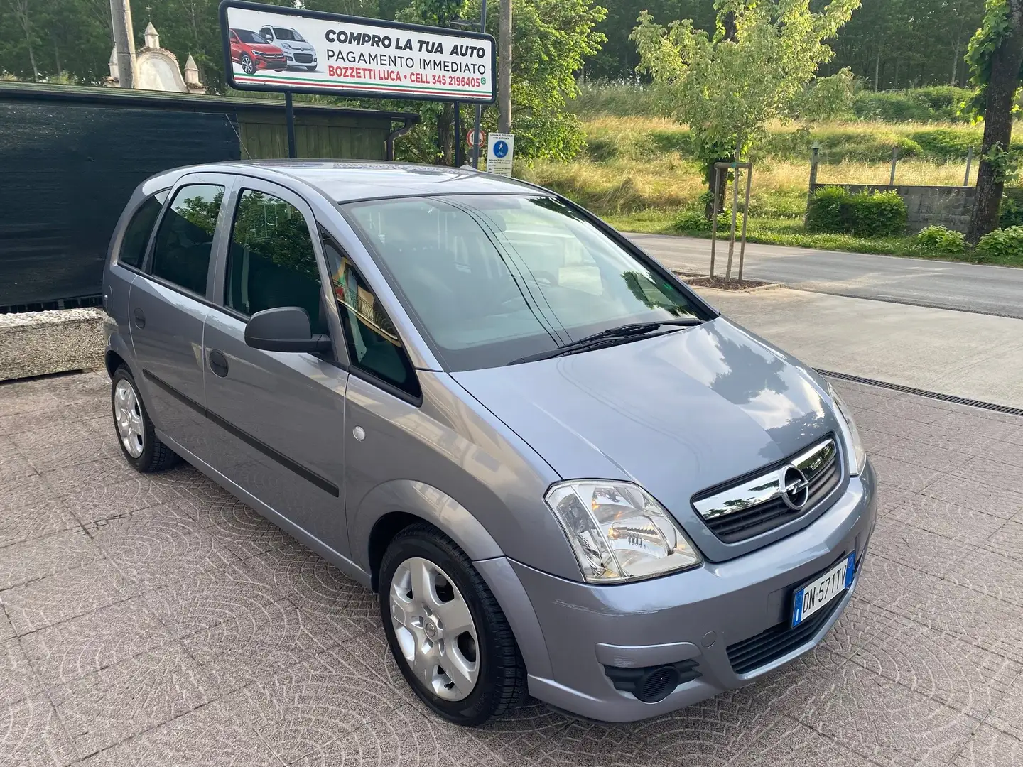 Opel Meriva 1.4 16v 90 cv, GPL OK FINO 2028, GOMME 4 STAGIONI Gris - 1
