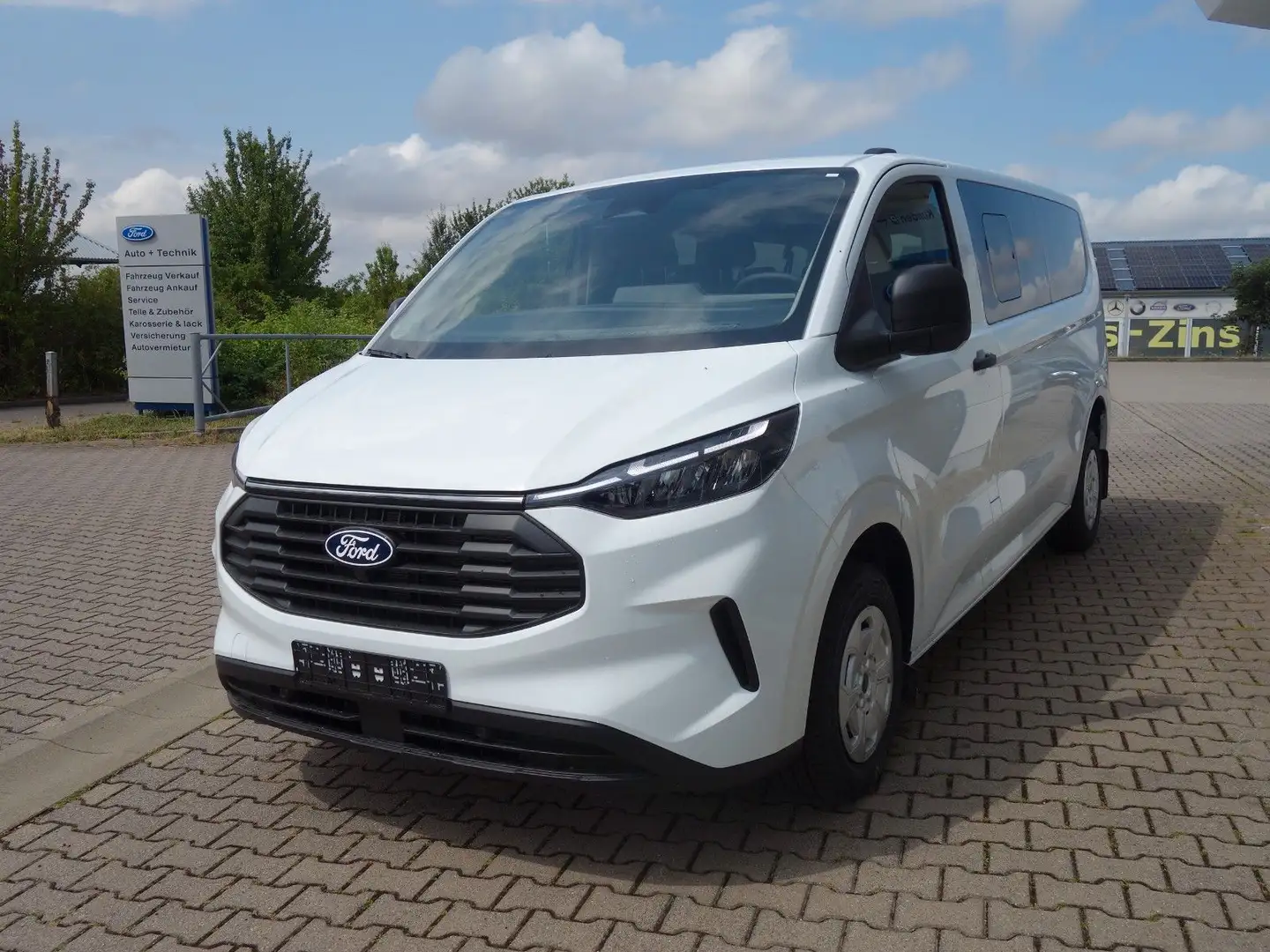 Ford Transit Custom Kombi 320L2 NAVI SHZ Wit - 2