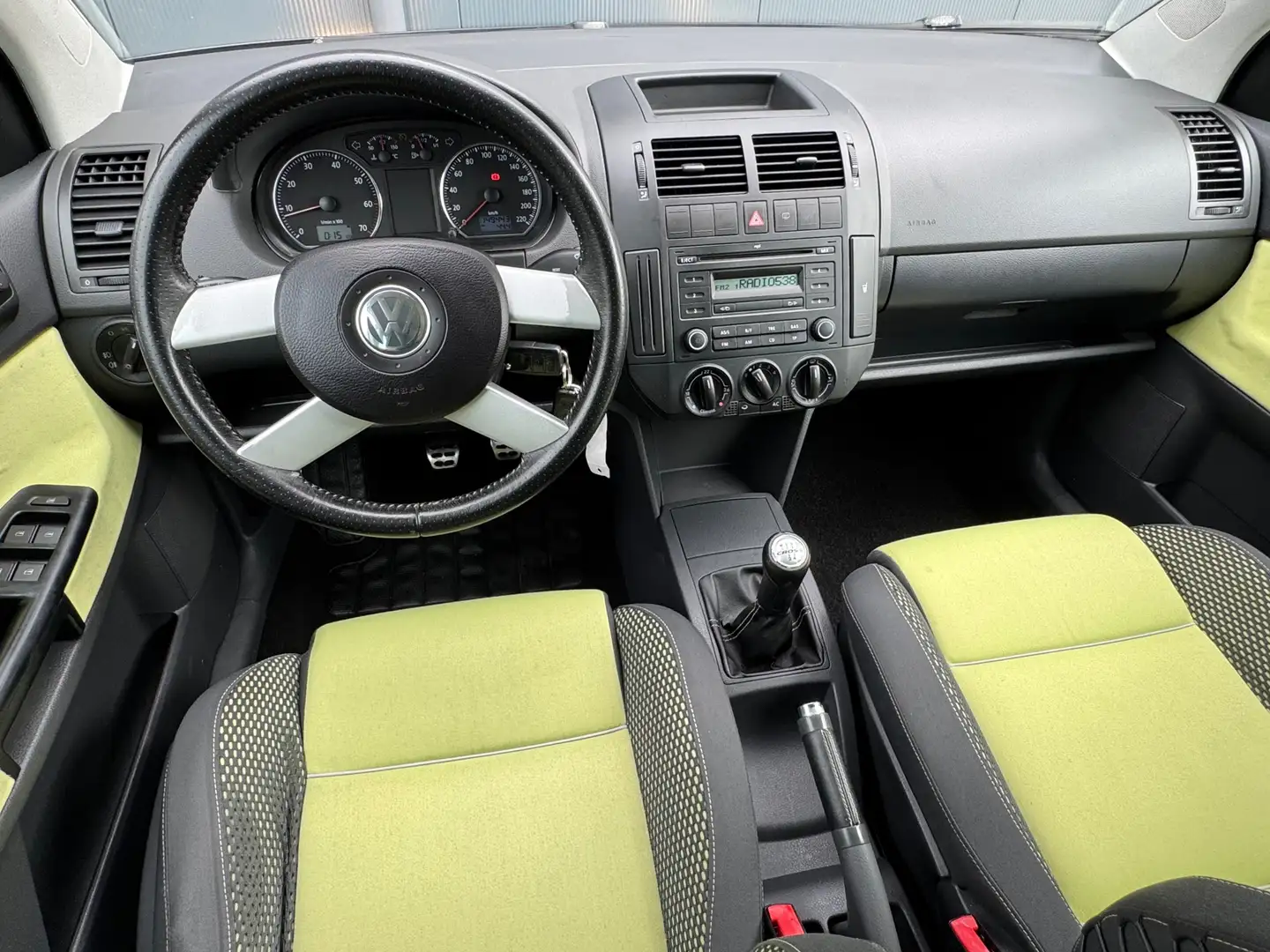 Volkswagen Polo Cross 1.4-16V * Airco * Cruise * Stoelverwarming * Elekt Negru - 2