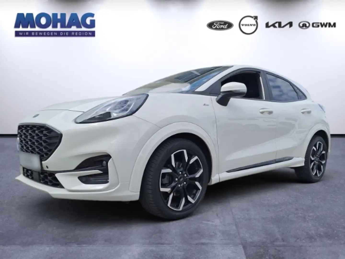 Ford Puma 1.0 EcoBoost ST-Line X Navi Leder Automatik  Digit Blanc - 1