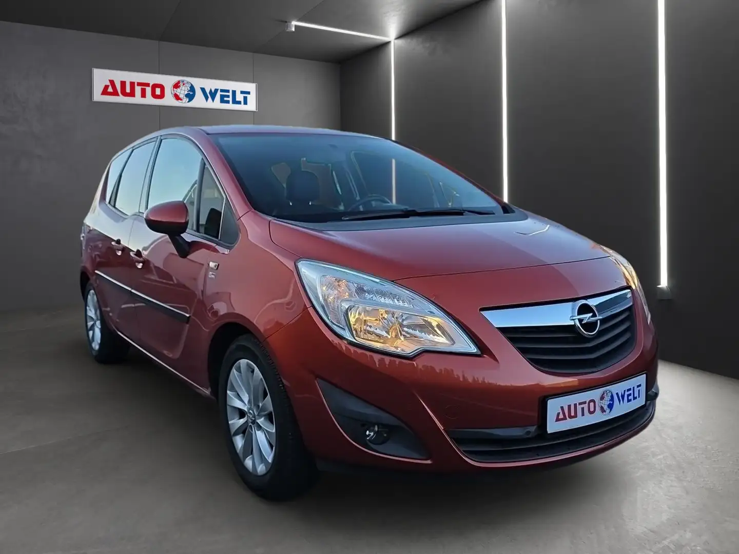 Opel Meriva B 1.4 Turbo Active Tempomat PDC Klima AUX Rot - 2