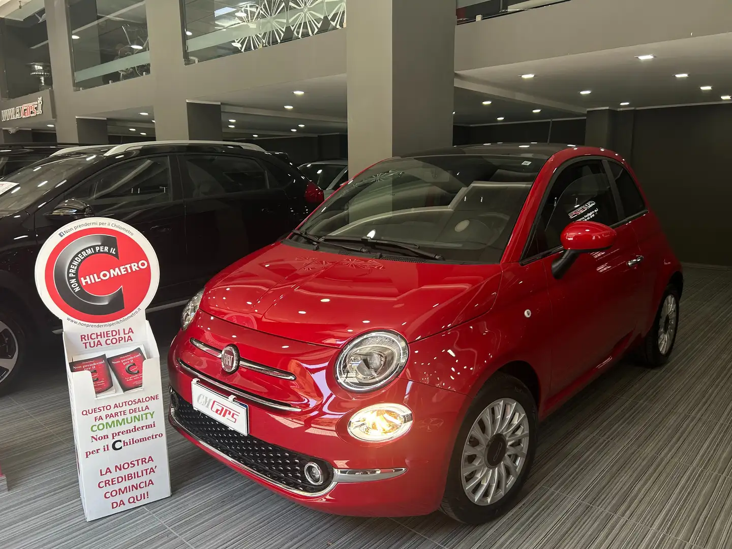 Fiat 500 1.0 Hybrid 70cv Dolcevita ITALIANA Rosso - 1