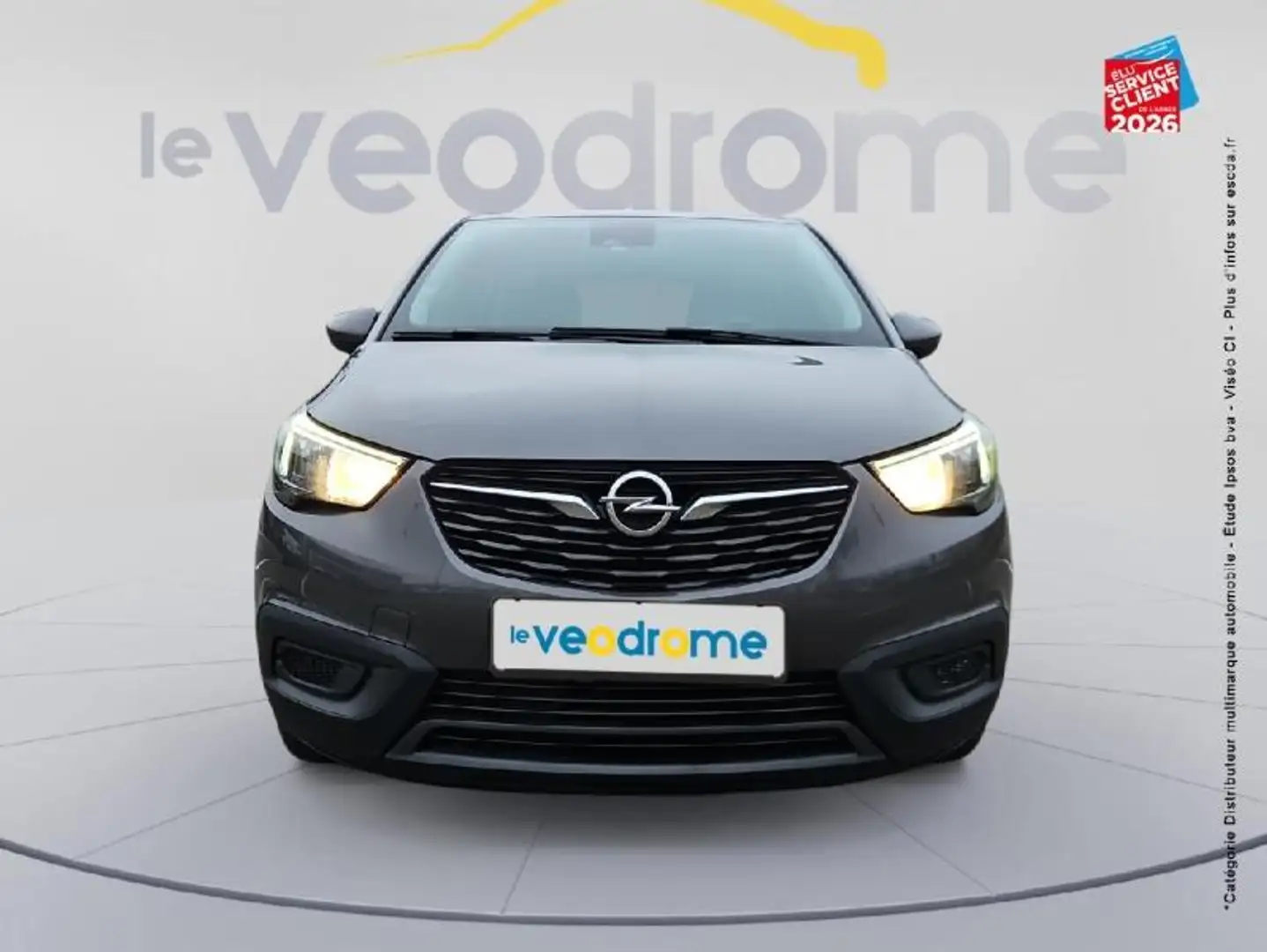 Opel Crossland X 1.2 83ch Edition Euro 6d-T Gris - 2