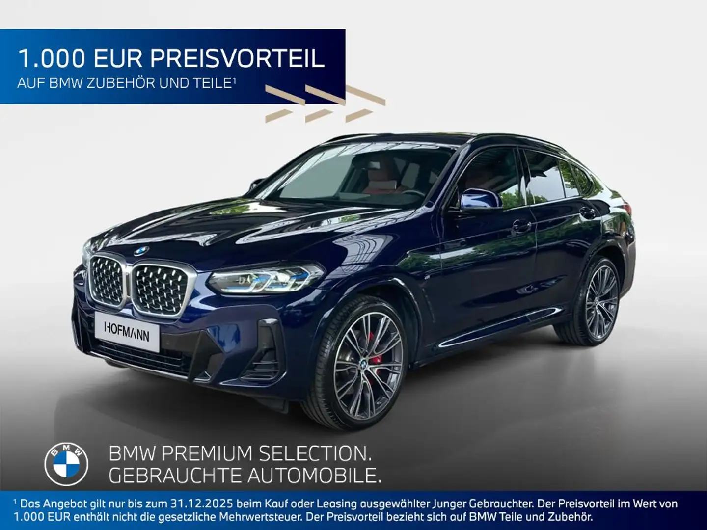 BMW X4 M Sport Blau - 1