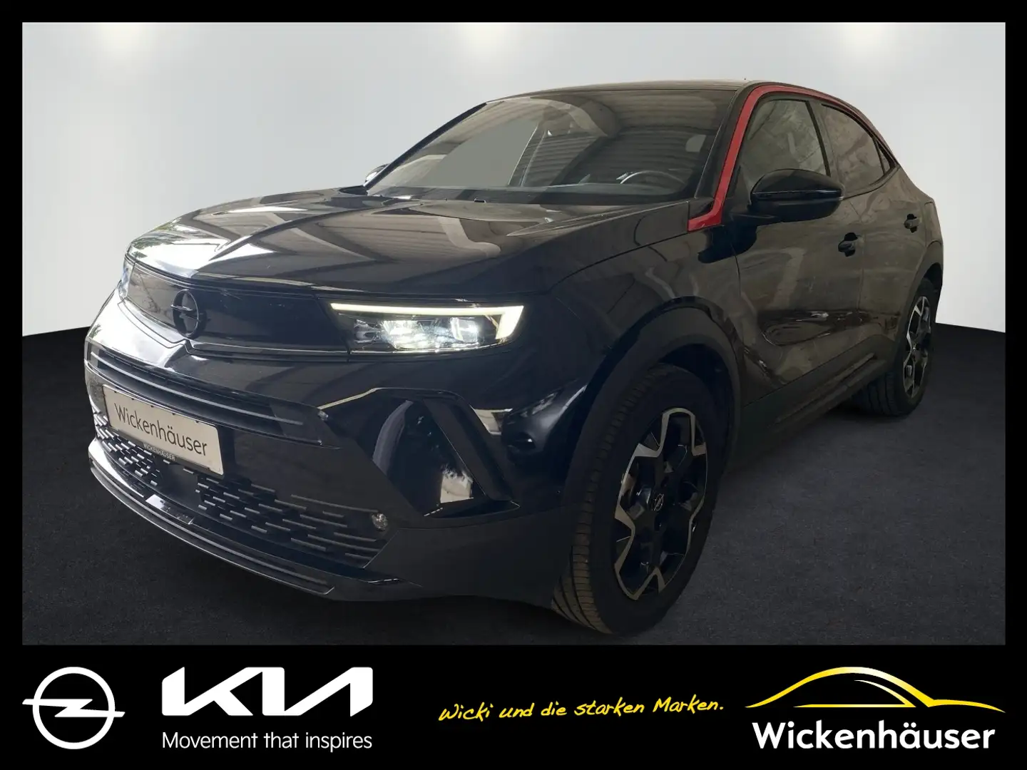Opel Mokka-E GS Line Autom. BT TEMP KLIMA PDC ALU KAM Schwarz - 1