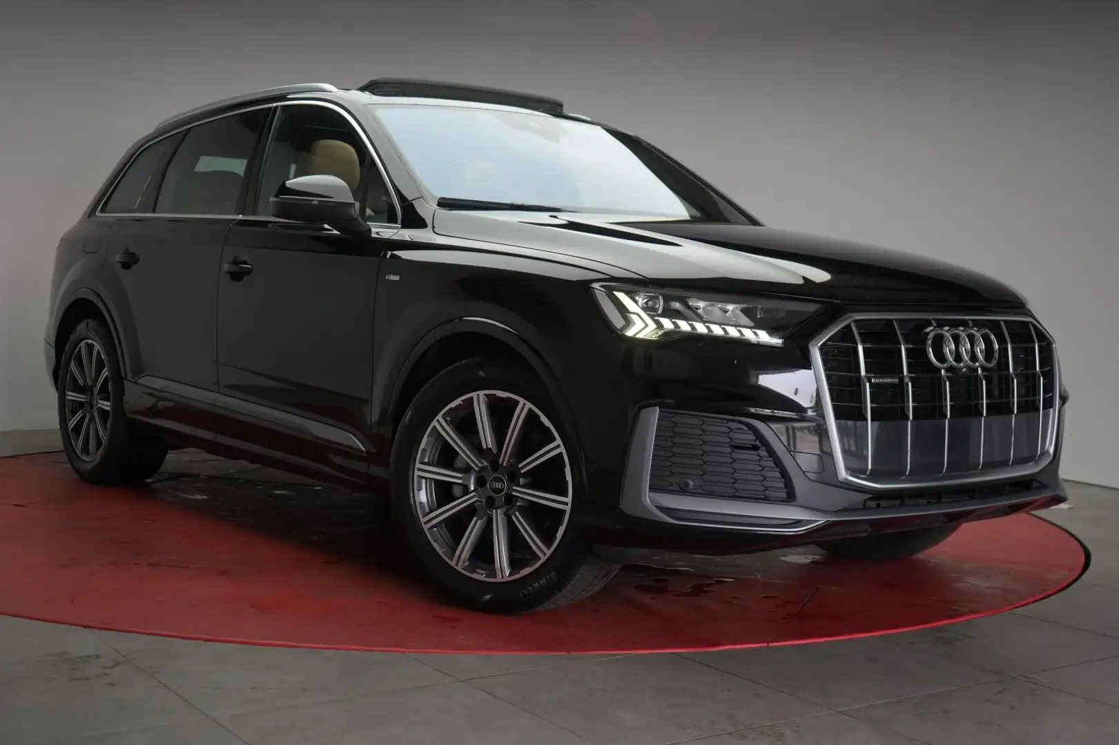 Audi Q7 45 TDI quattro tiptronic S line Leder/Temp/Ka Czarny - 1
