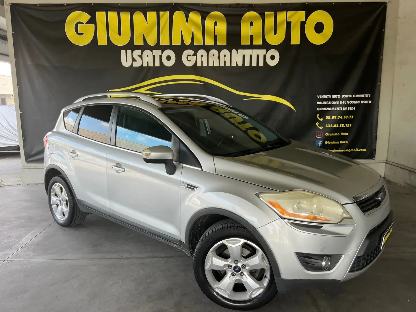Ford Kuga Kuga I 2009 2.0 tdci Titanium 4wd 136cv dpf Gris - 2