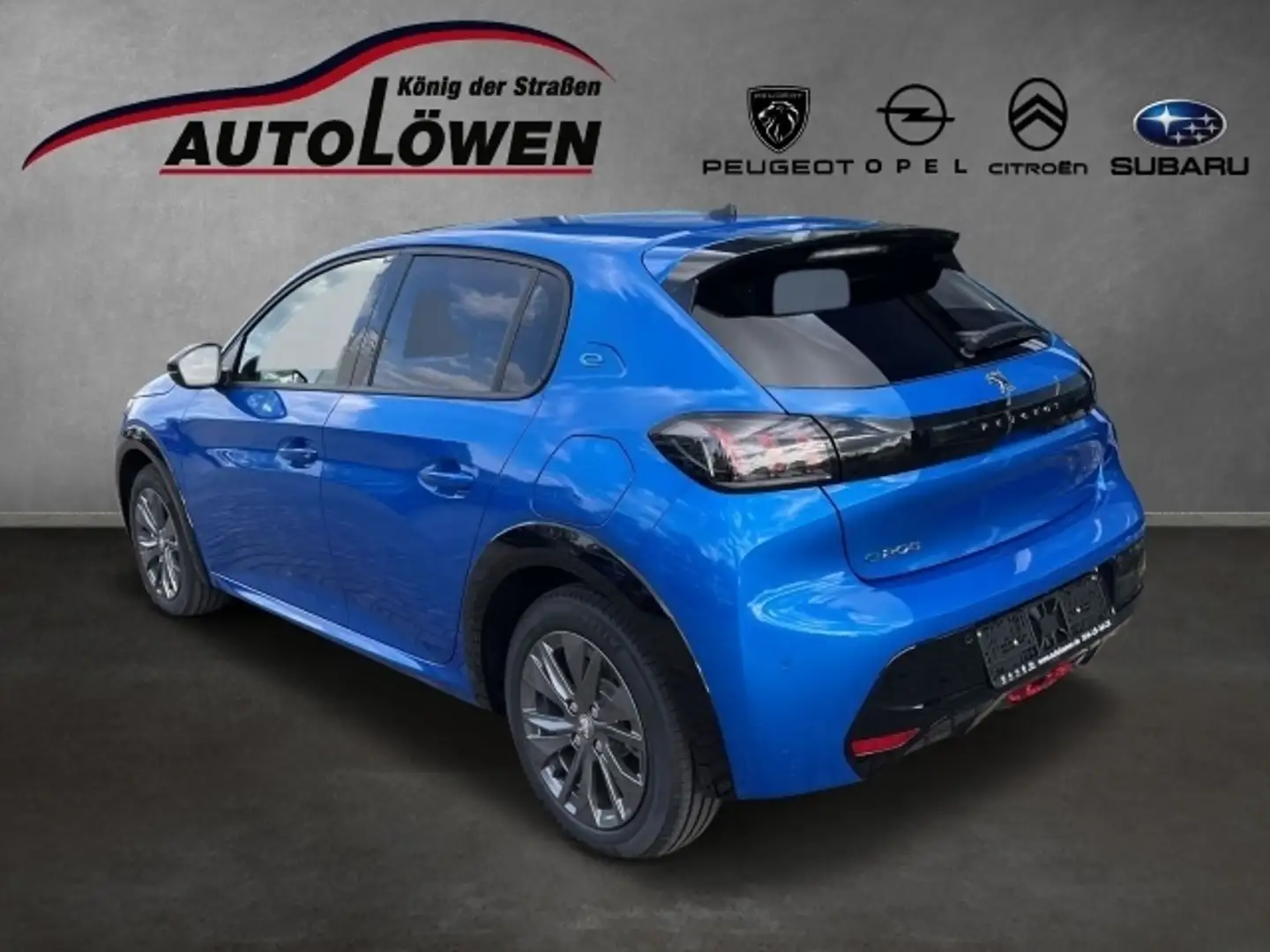 Peugeot e-208 Allure Pack Elektromotor 136 Albastru - 2