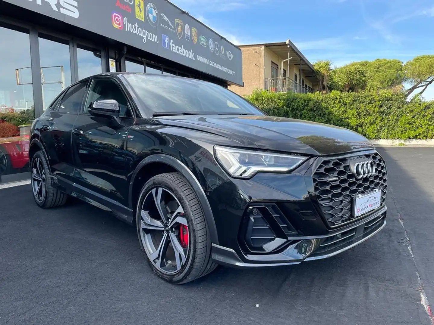 Audi Q3 40 TFSI SPB S LINE BLACK 20 MATRIX PANORAMA KAMERA Nero - 1