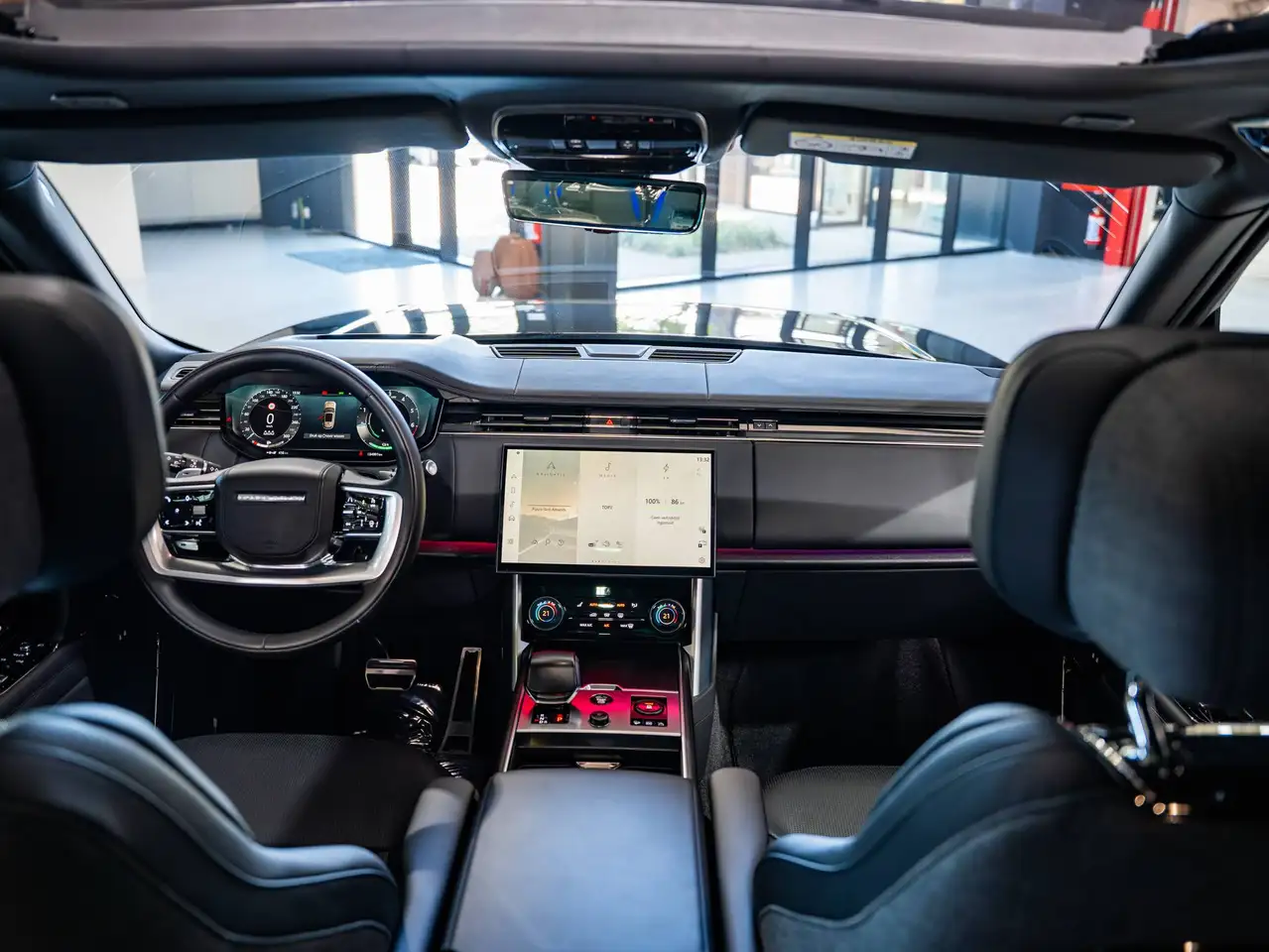 Land Rover Range Rover SV P510e SV Intrepid Executive Rear Massage Meridian 2500W HUD Panodak 360°, миниатюра 12